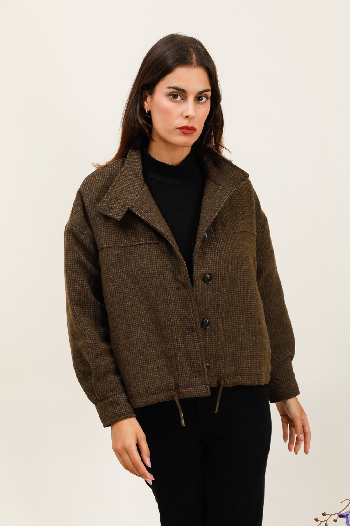 5909 Blouson en lainage