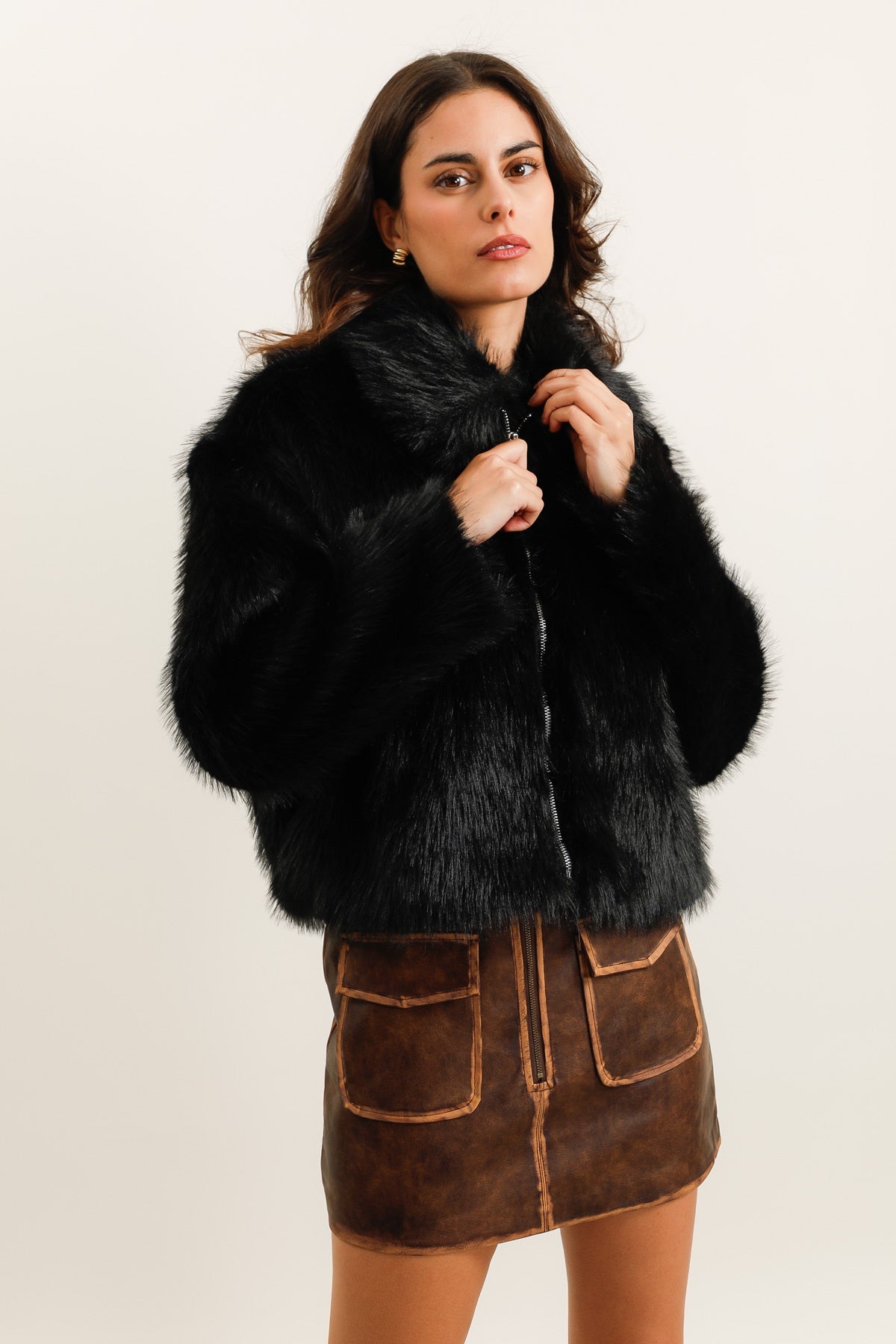 5913 Veste en fourrure