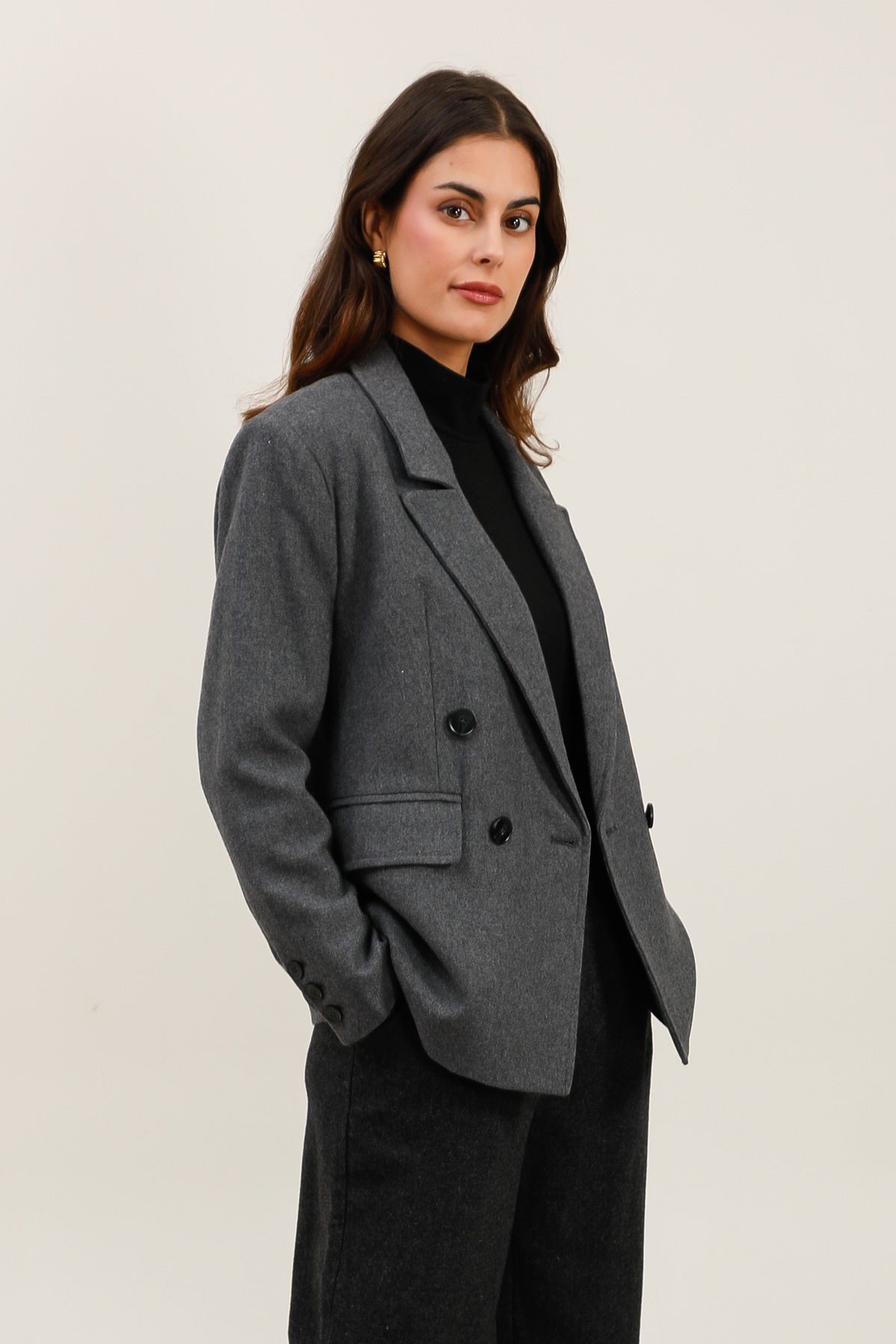 5923 Blazer en lainage