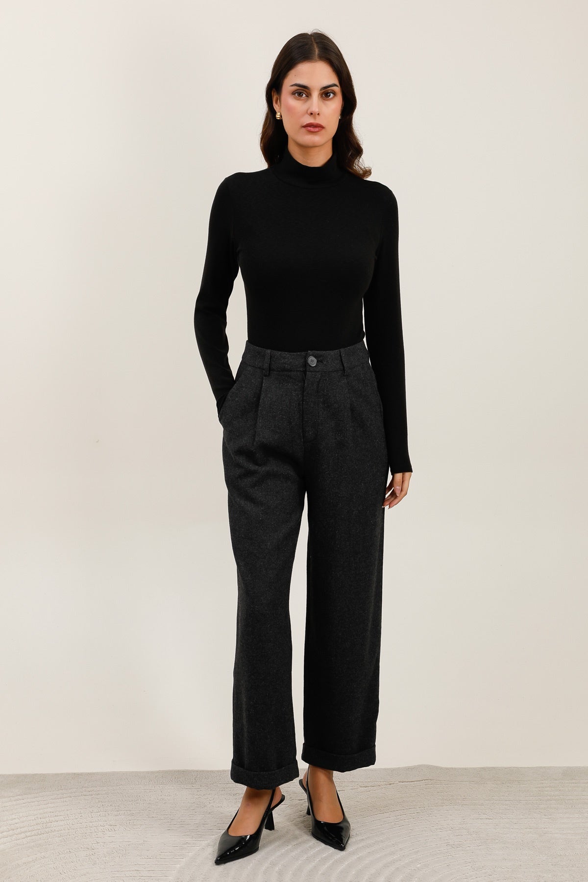 5925 Pantalon forme tailleur