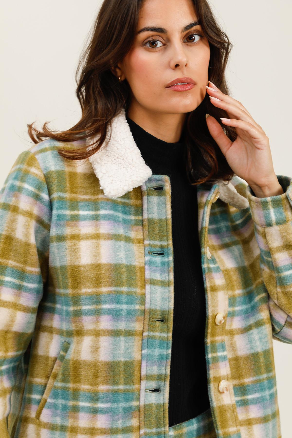 5927 Veste à carreaux