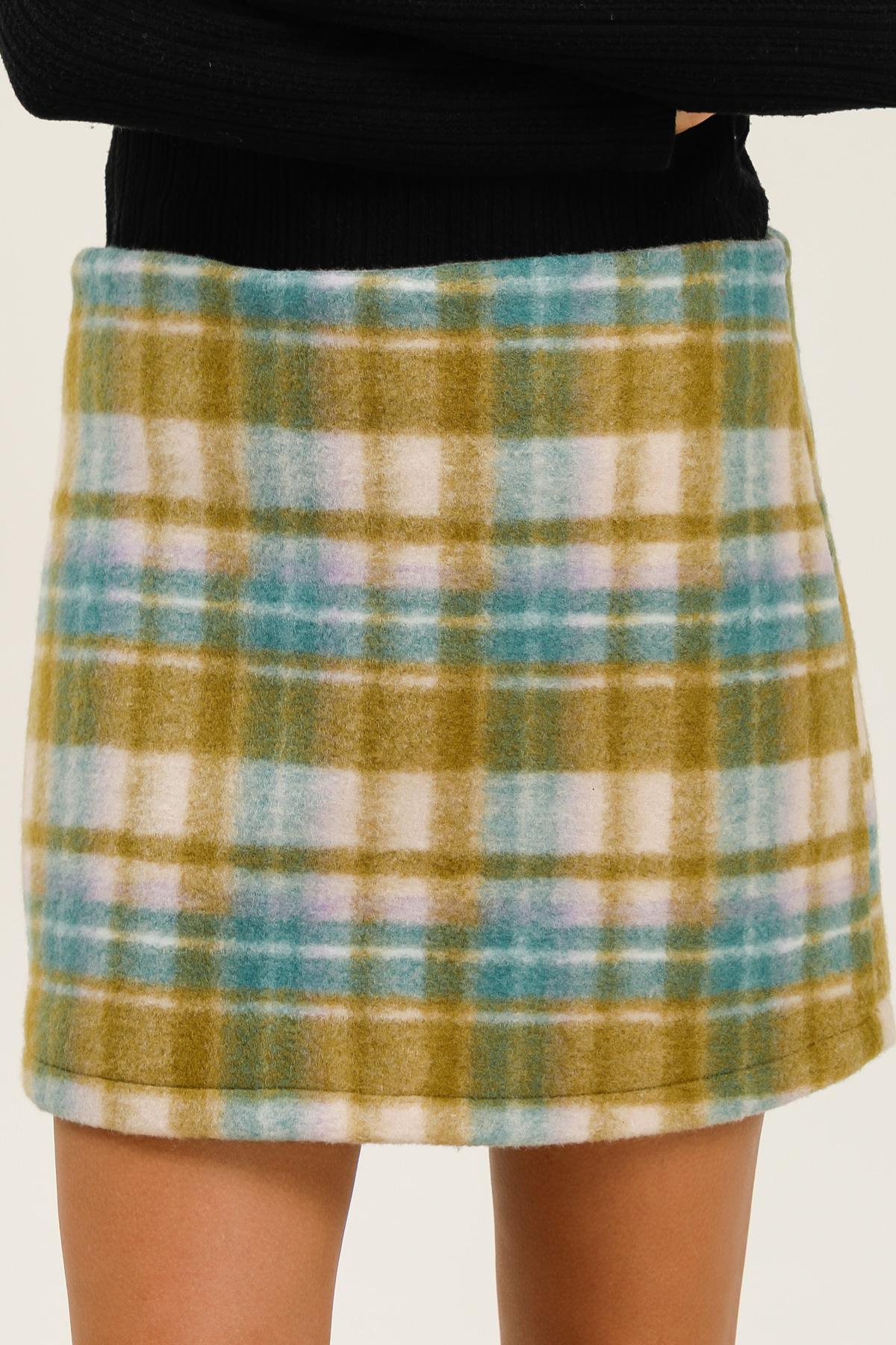 5928 Jupe à carreaux