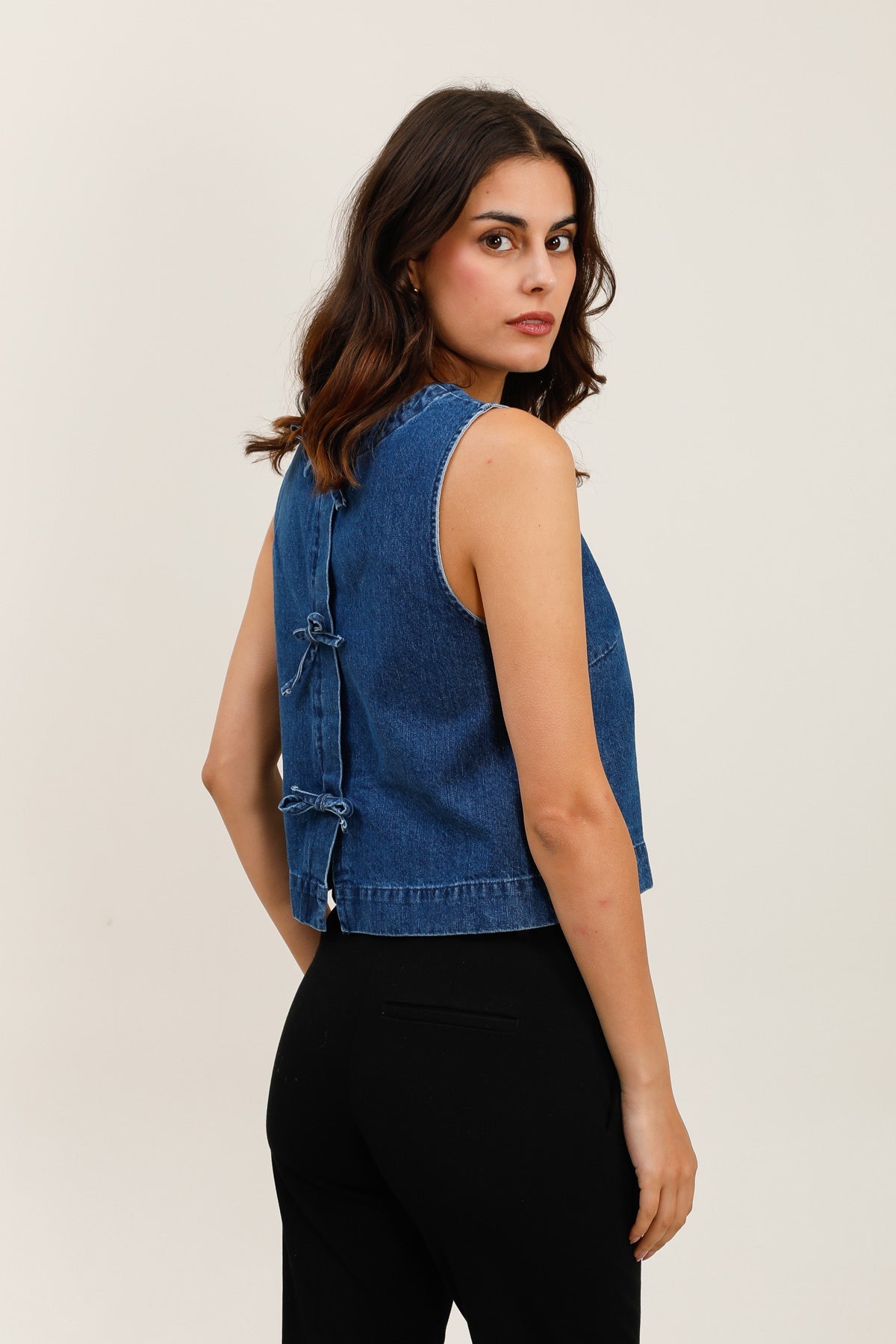 5955 Top de mezclilla