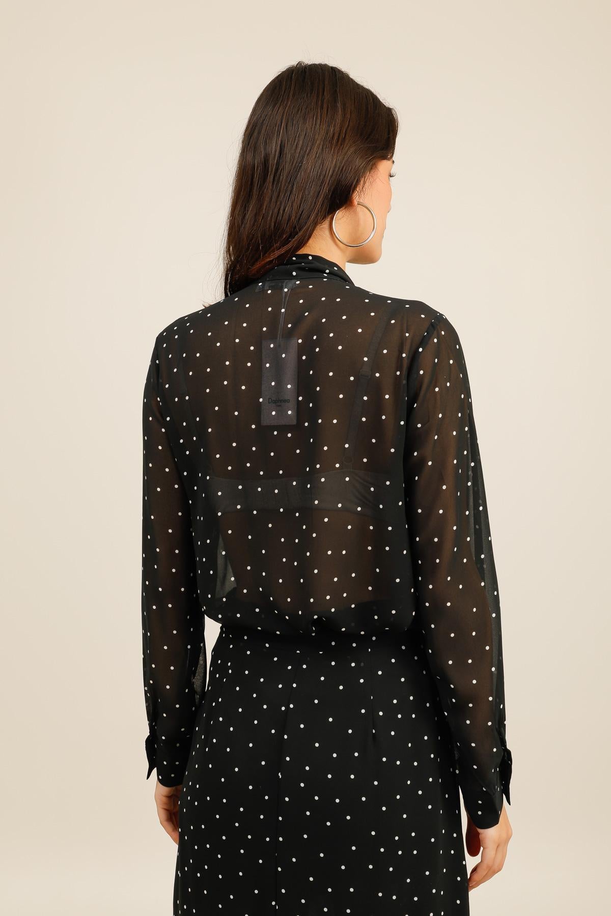 5965 Polka dot blouse