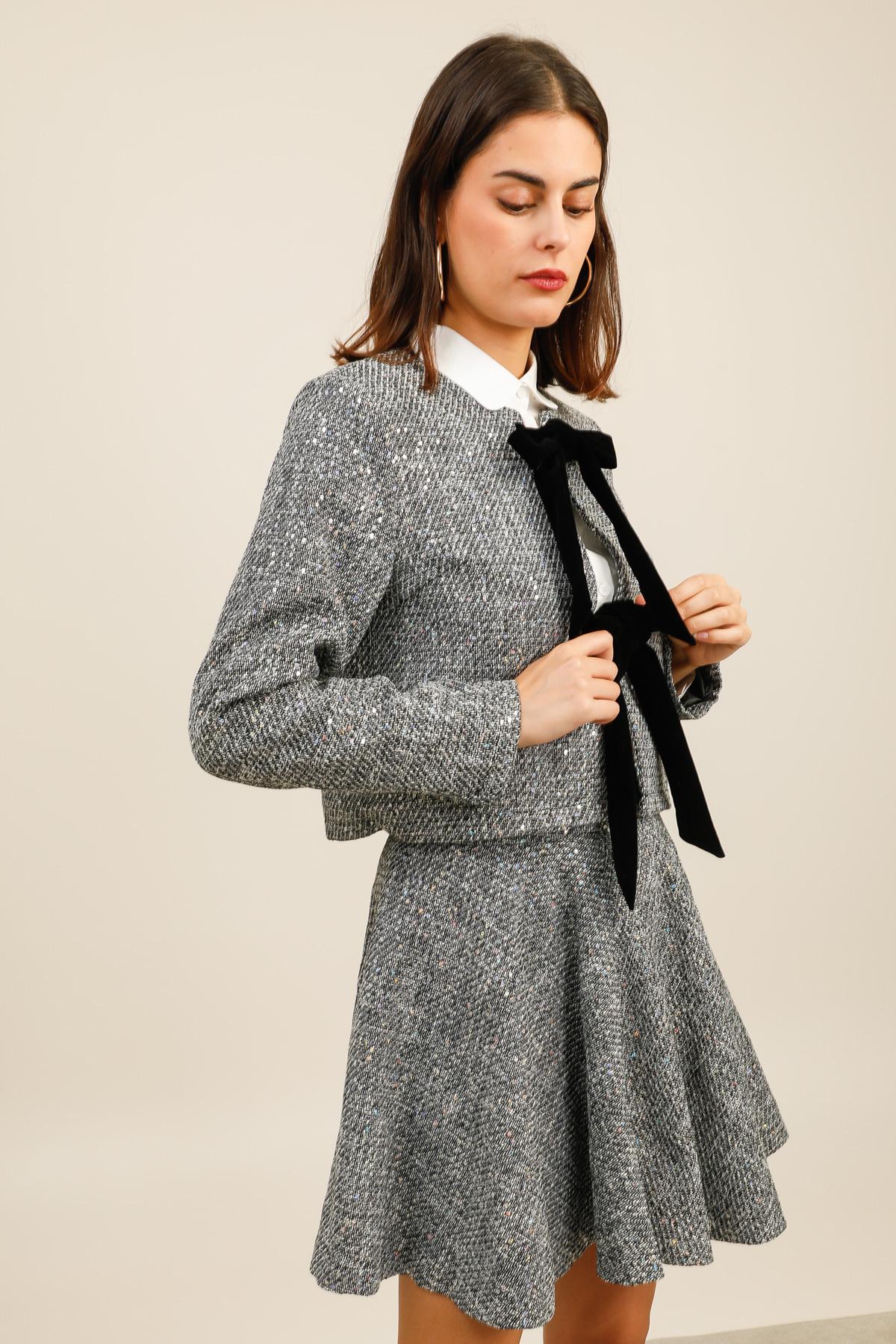 5967 Veste en tweed
