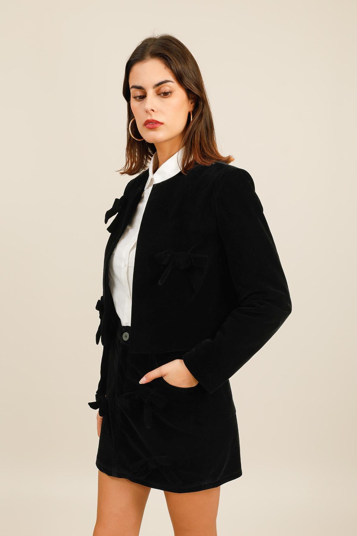 5982 Veste en velours