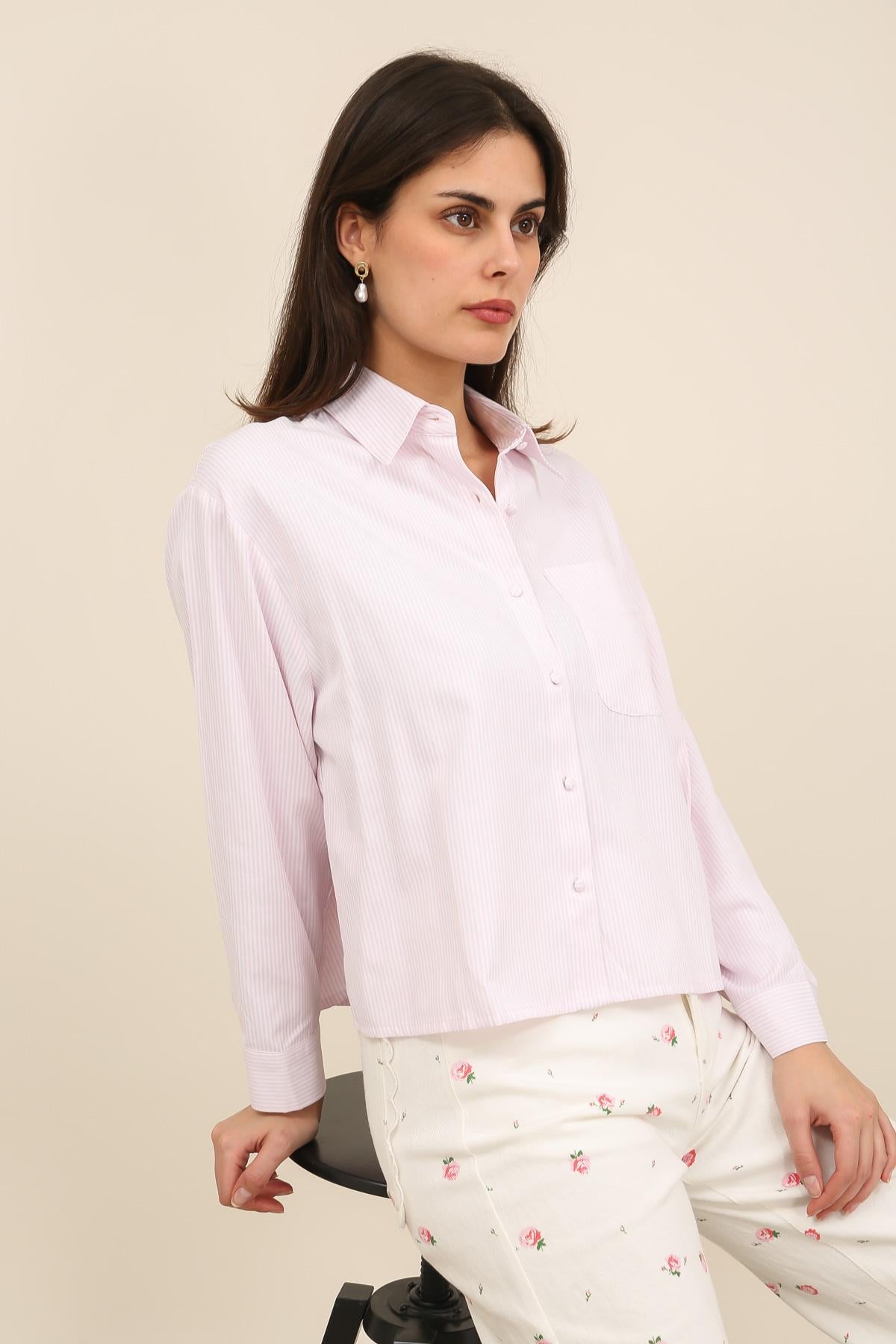 Camisa de rayas 6015
