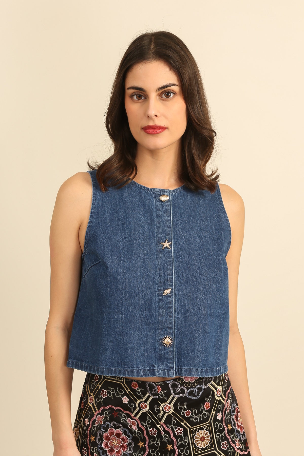 6028 Top denim