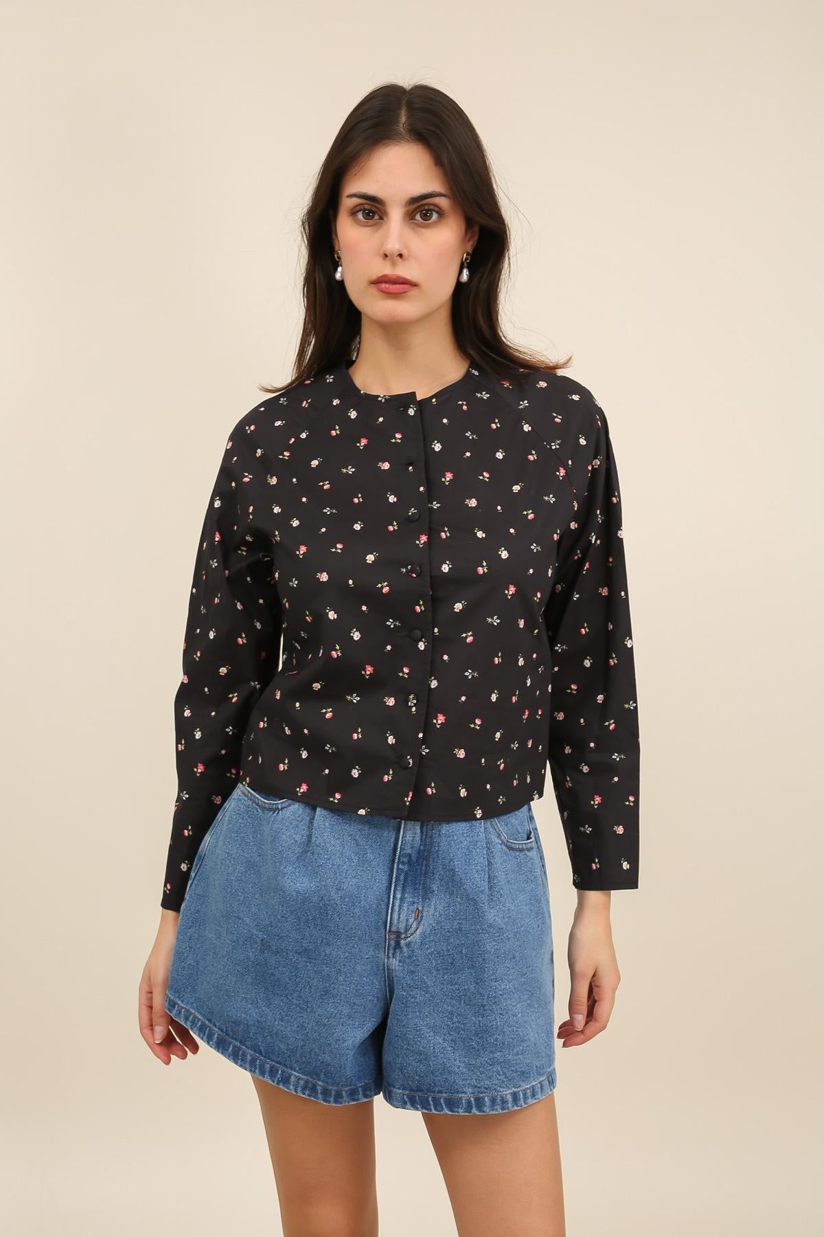 6051 Blusa floral