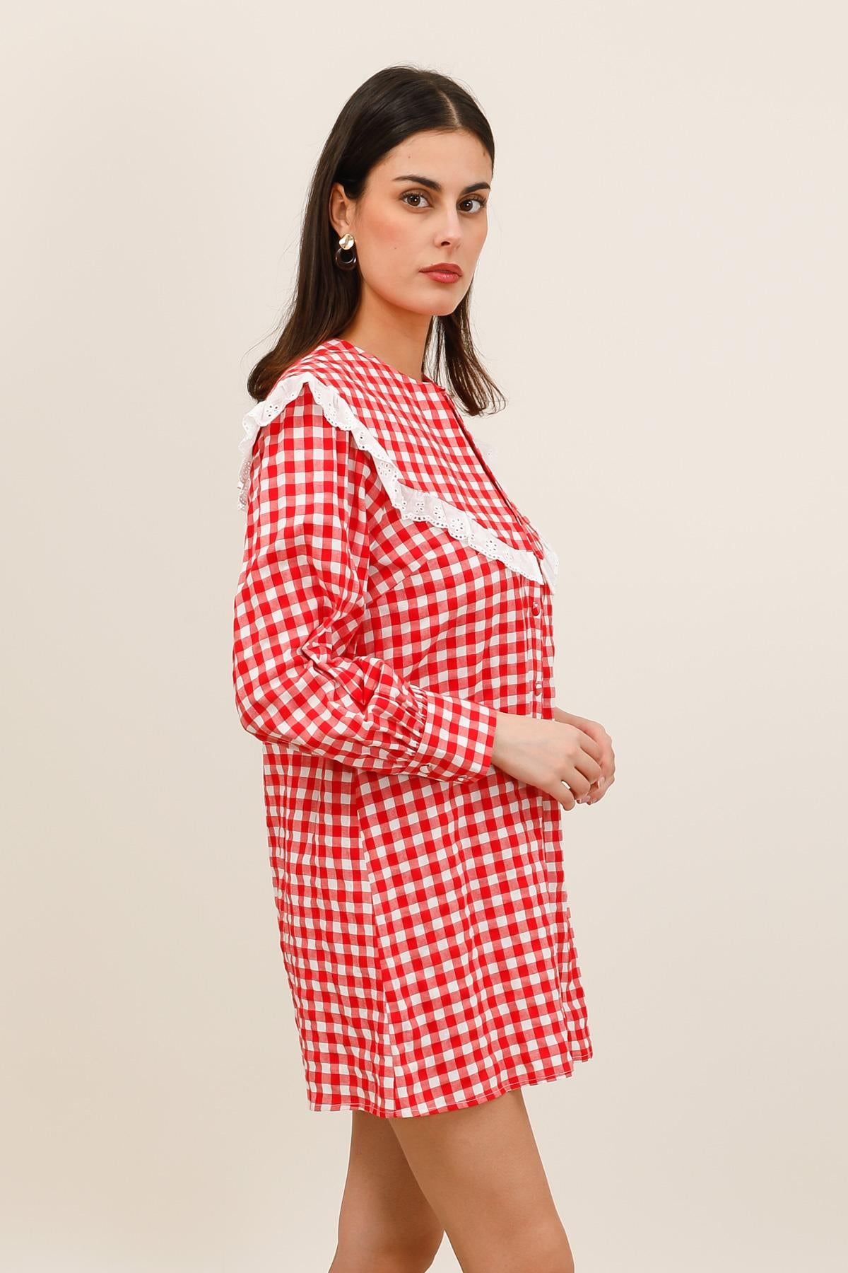 6082 Gingham Dress