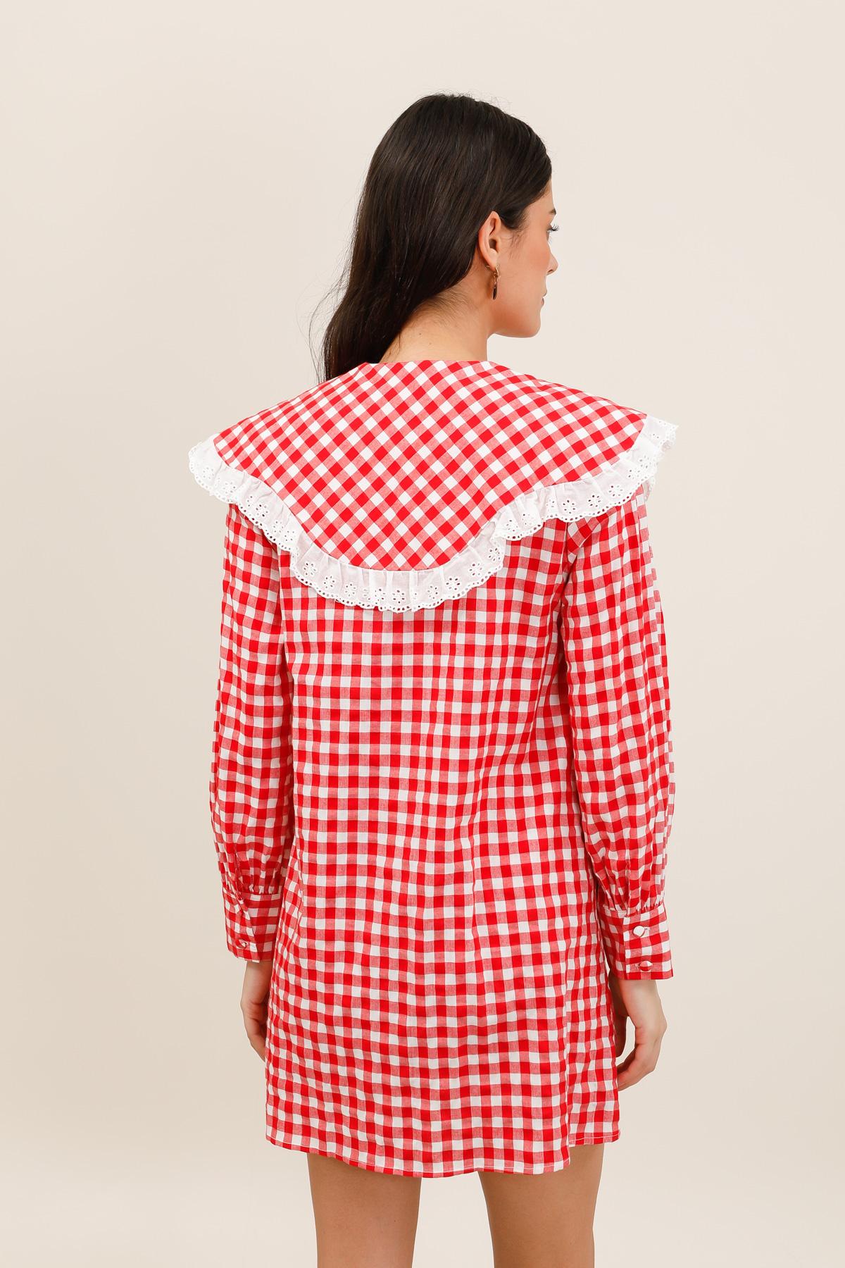 6082 Gingham Dress