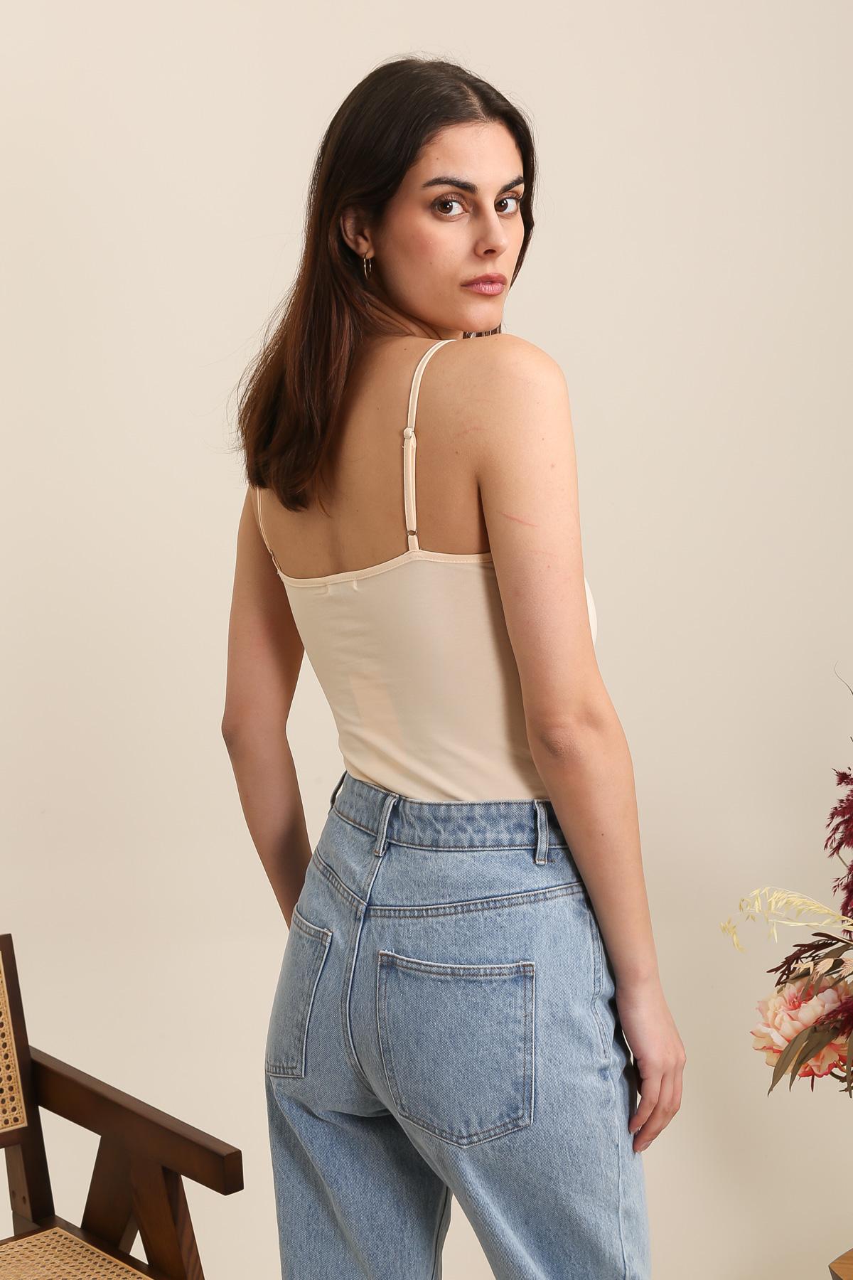 9563 Camiseta sin mangas lisa