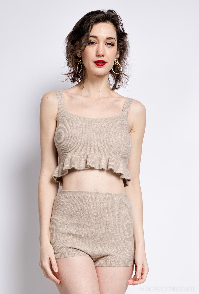 A1173 Culotte en maille