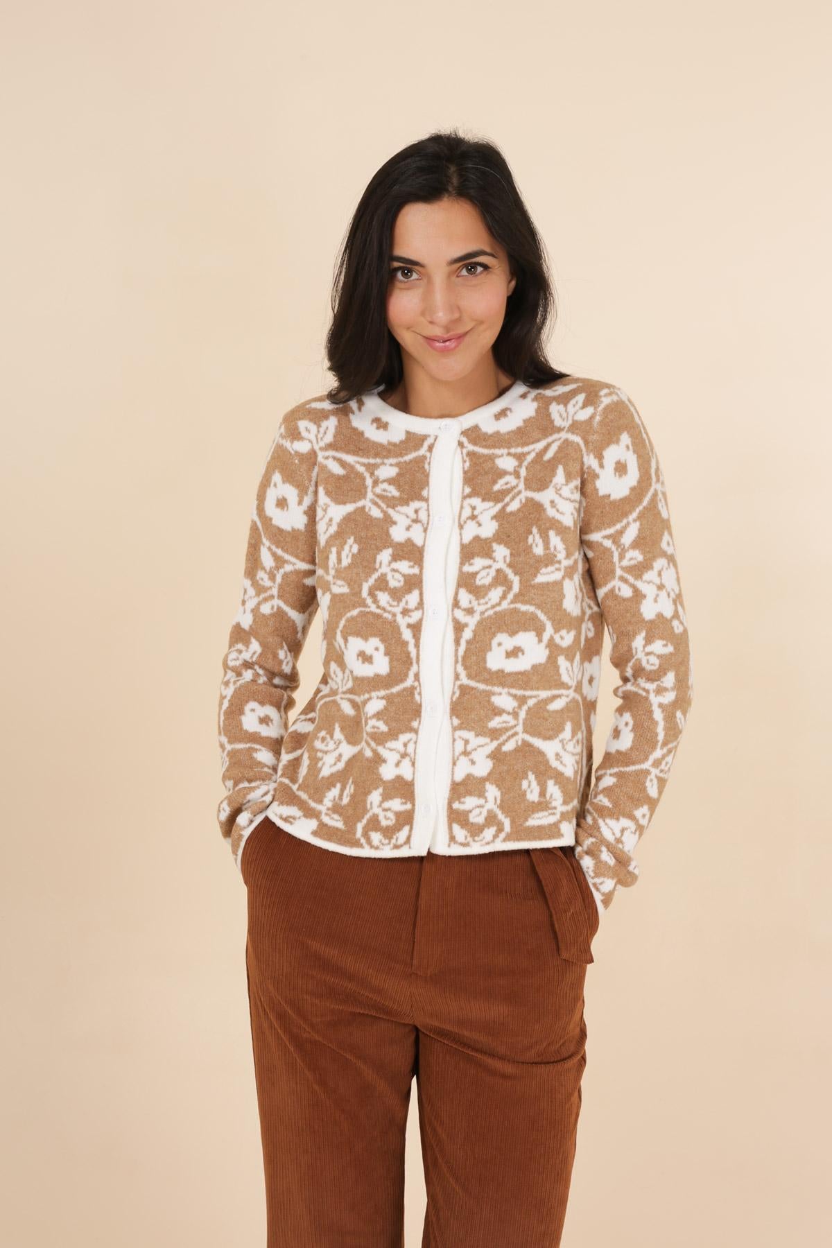 A1208 Gilet en maille