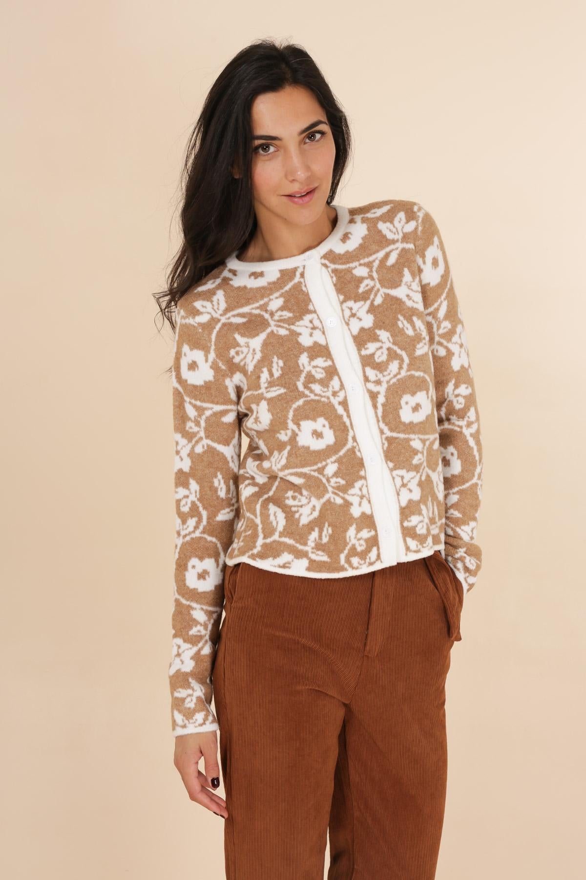 A1208 Gilet en maille