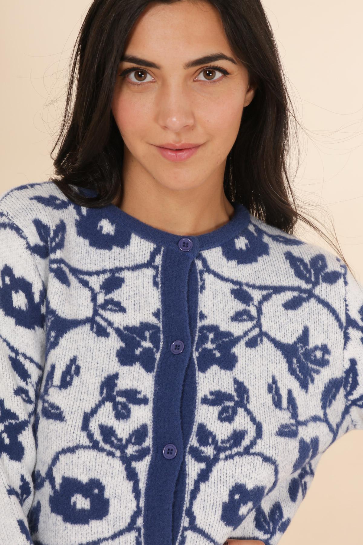 A1208 Gilet en maille