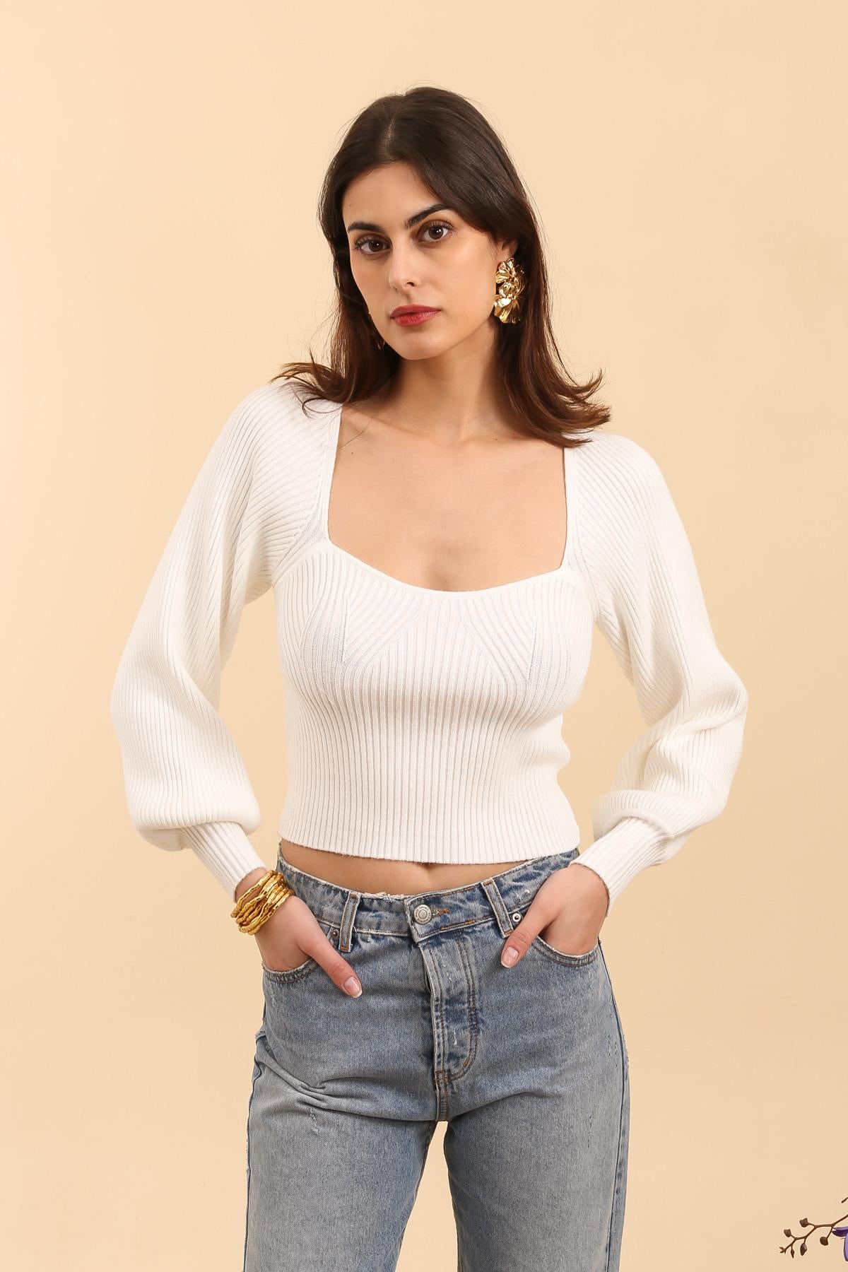 A1289 Pull en maille