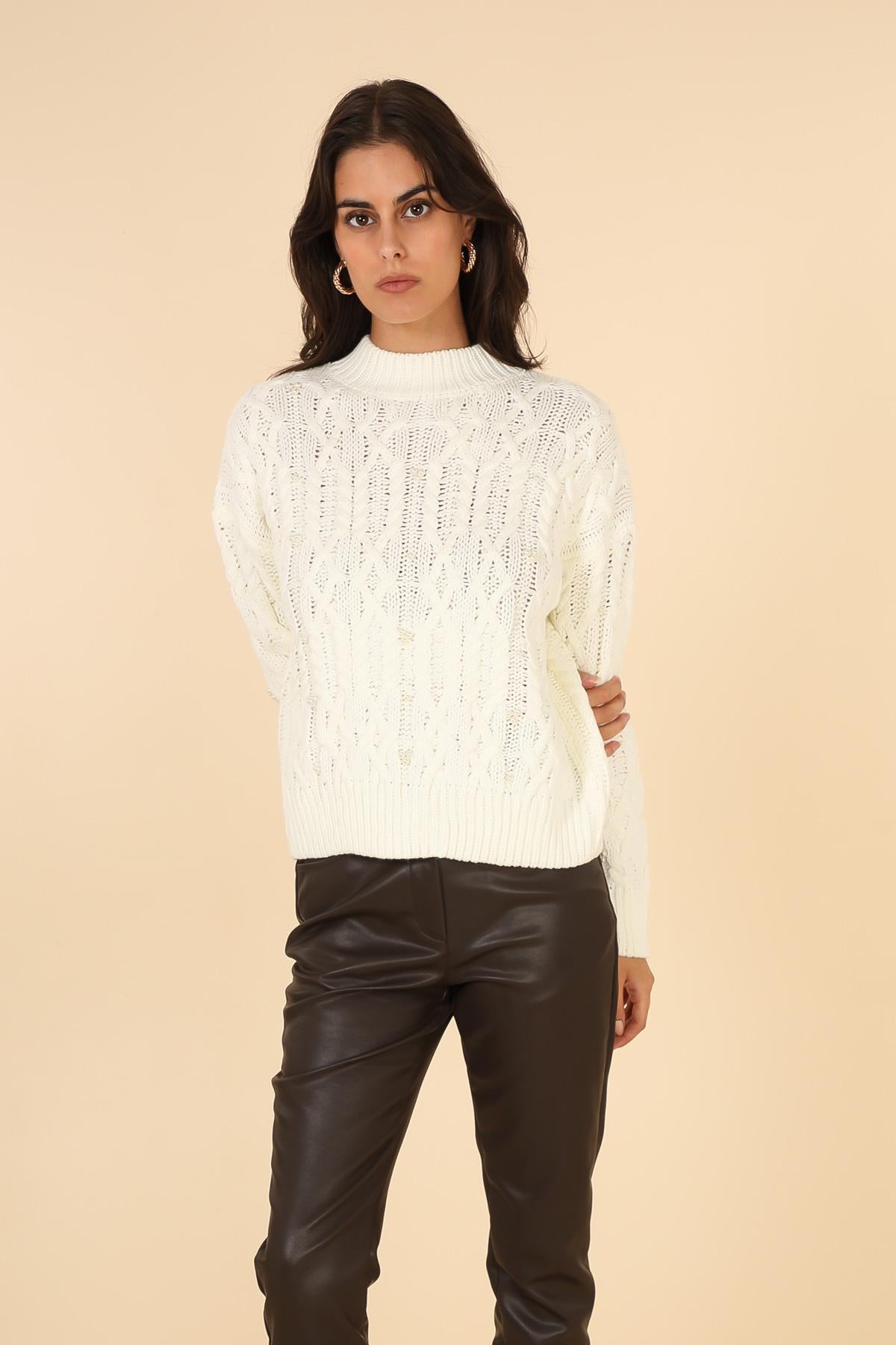 A1291 Pull à perles