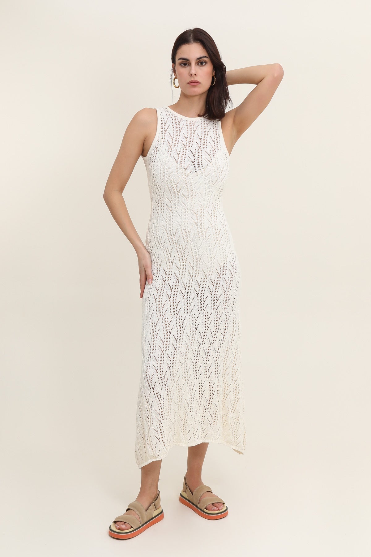 A1313 Robe en maille