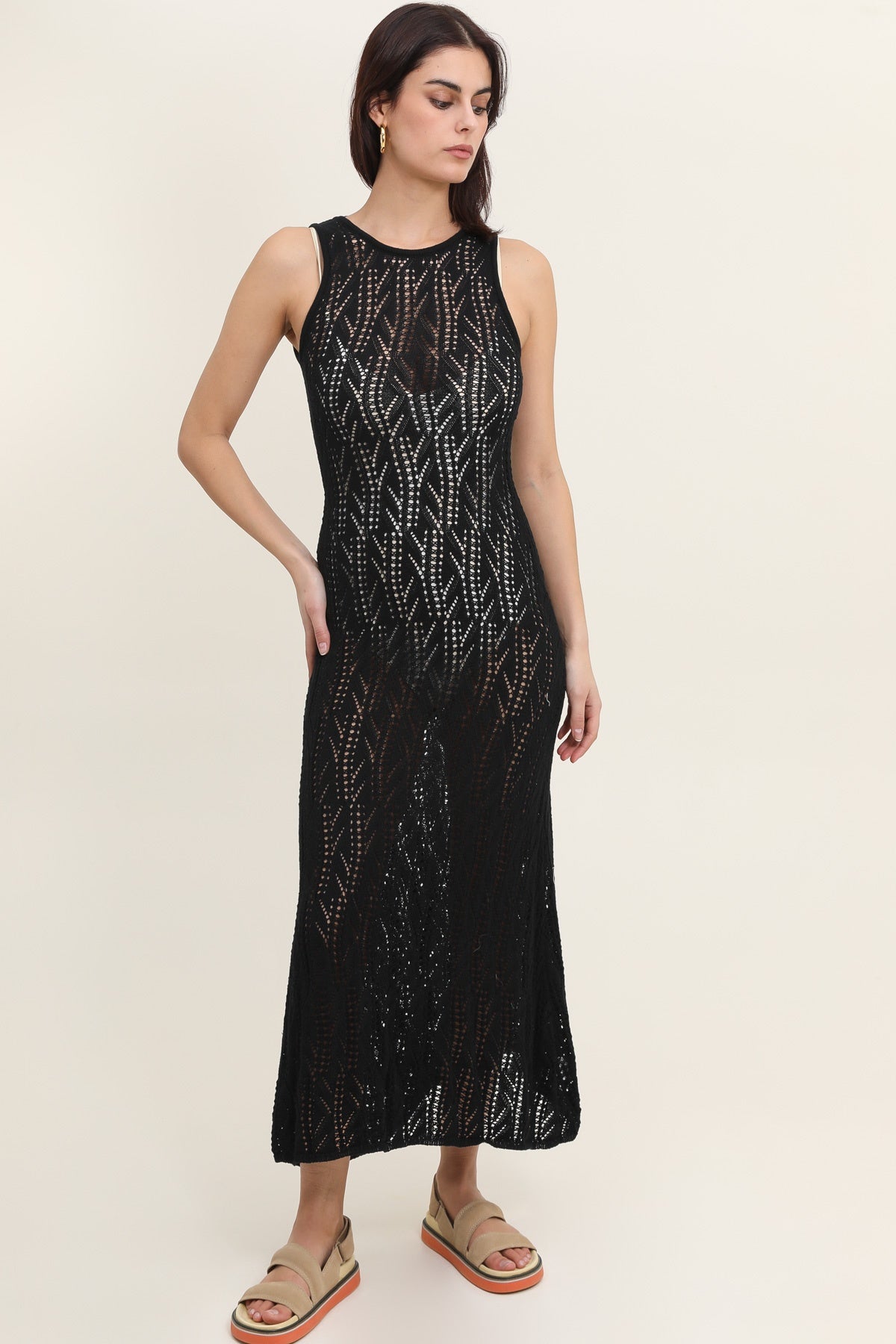 A1313 Robe en maille