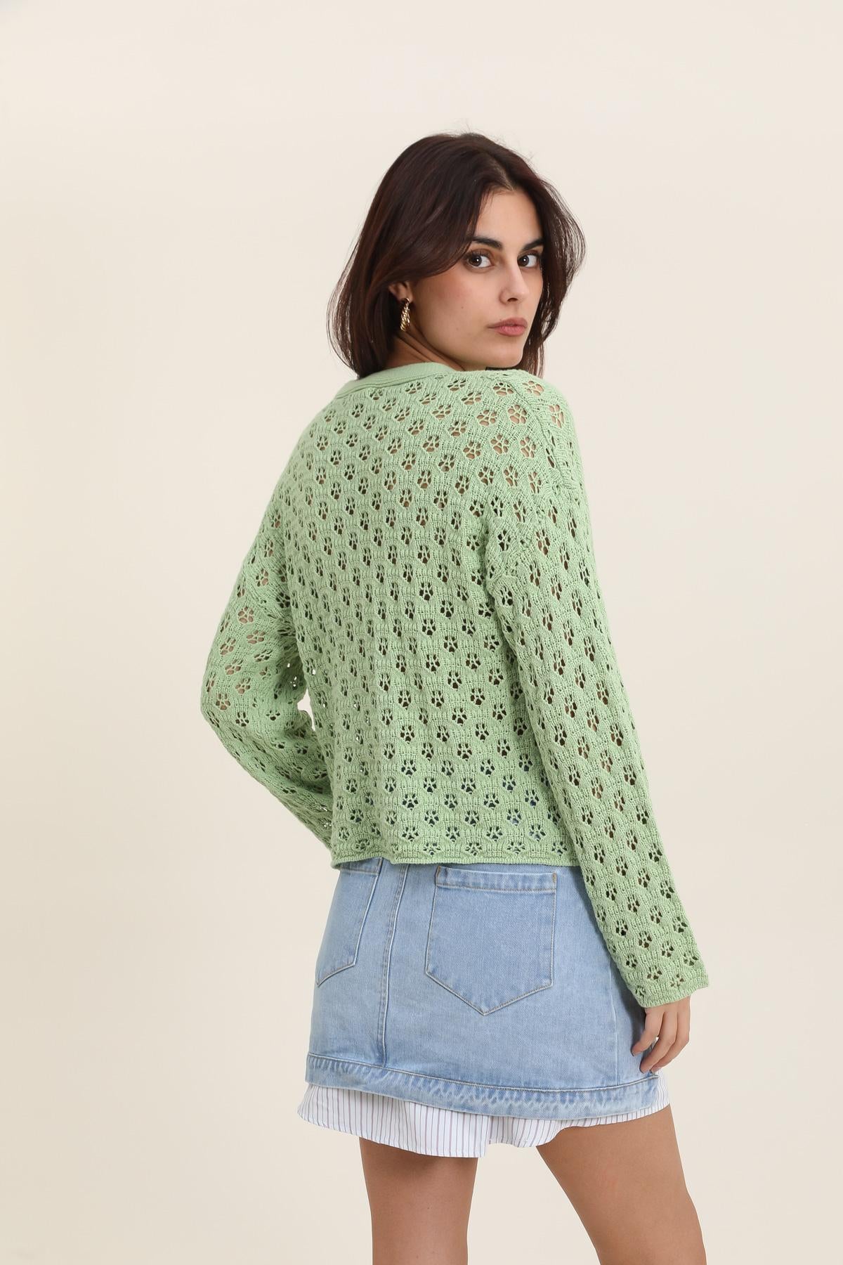 Chaleco calado A1320