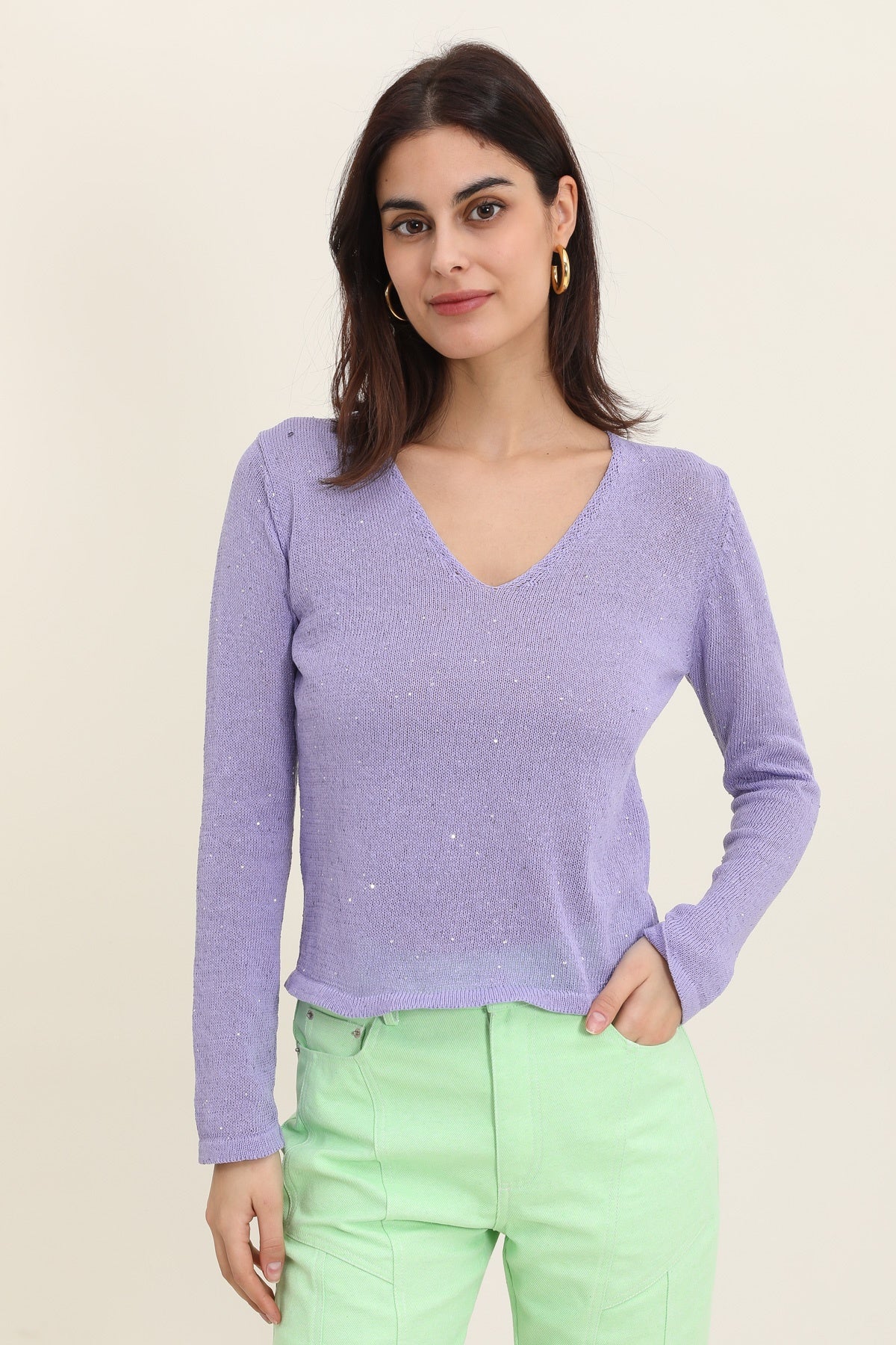 A1328 Pull en maille