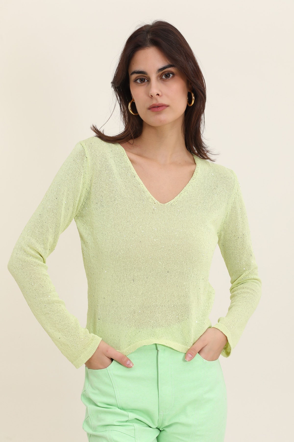 A1328 Pull en maille