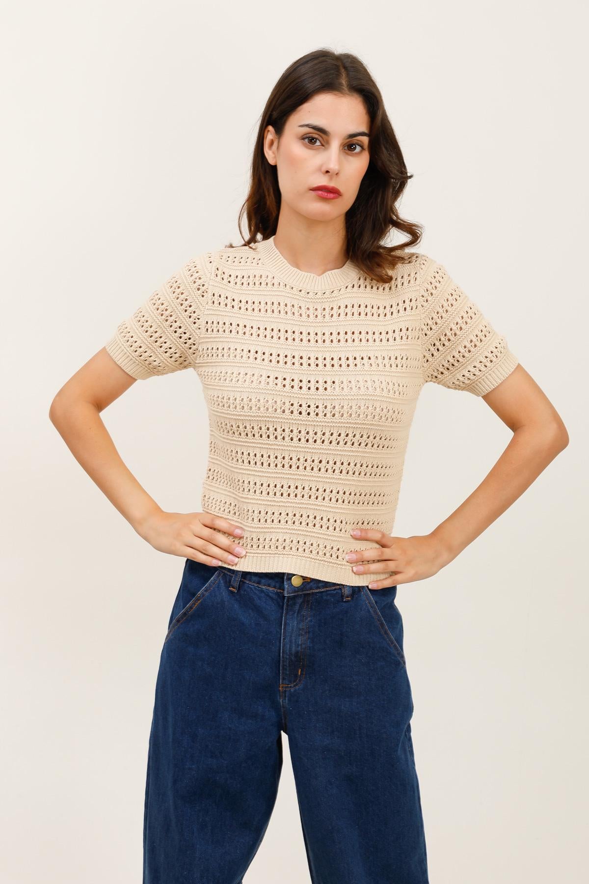 A1359 Pull en maille