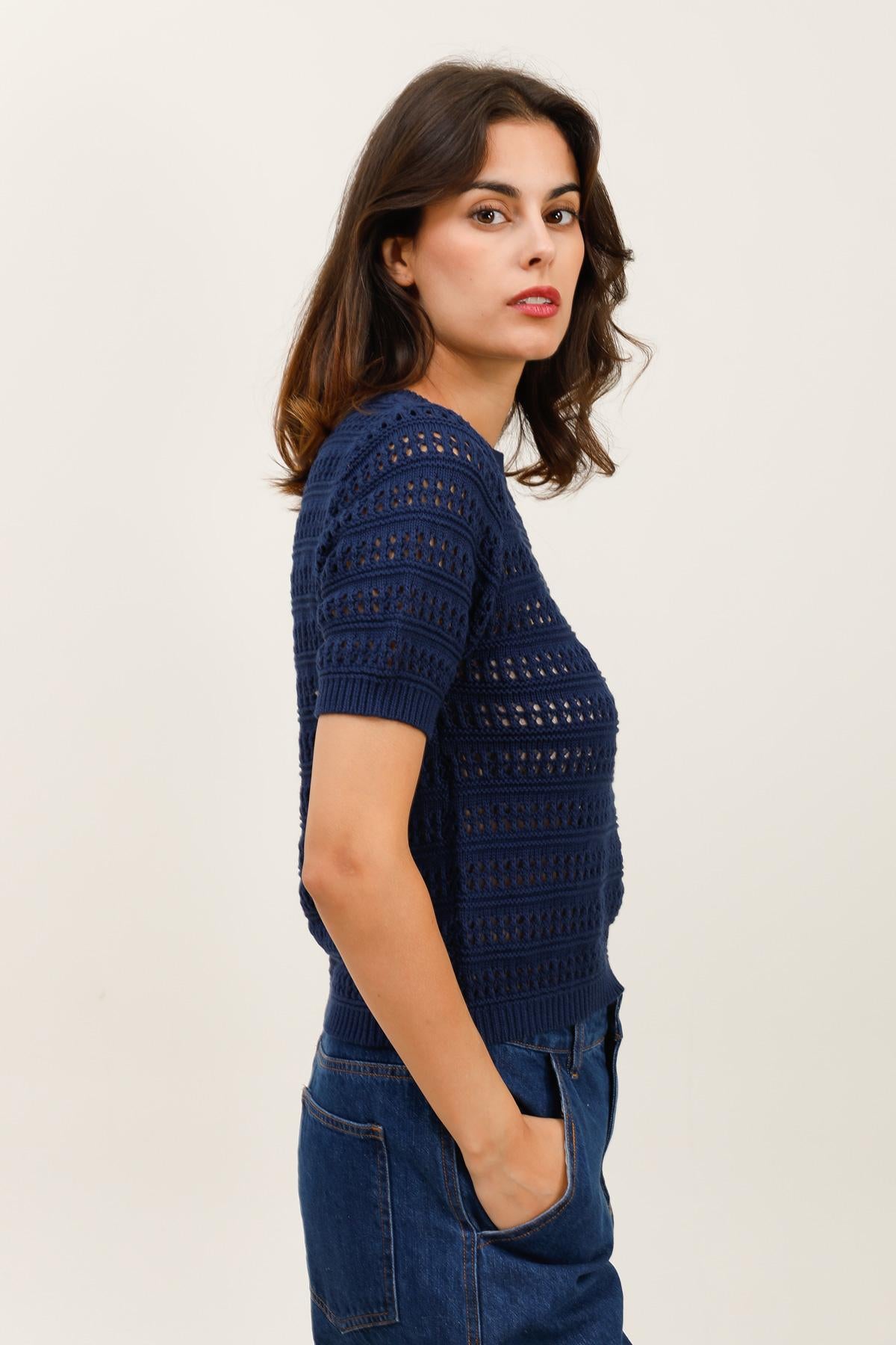 A1359 Pull en maille