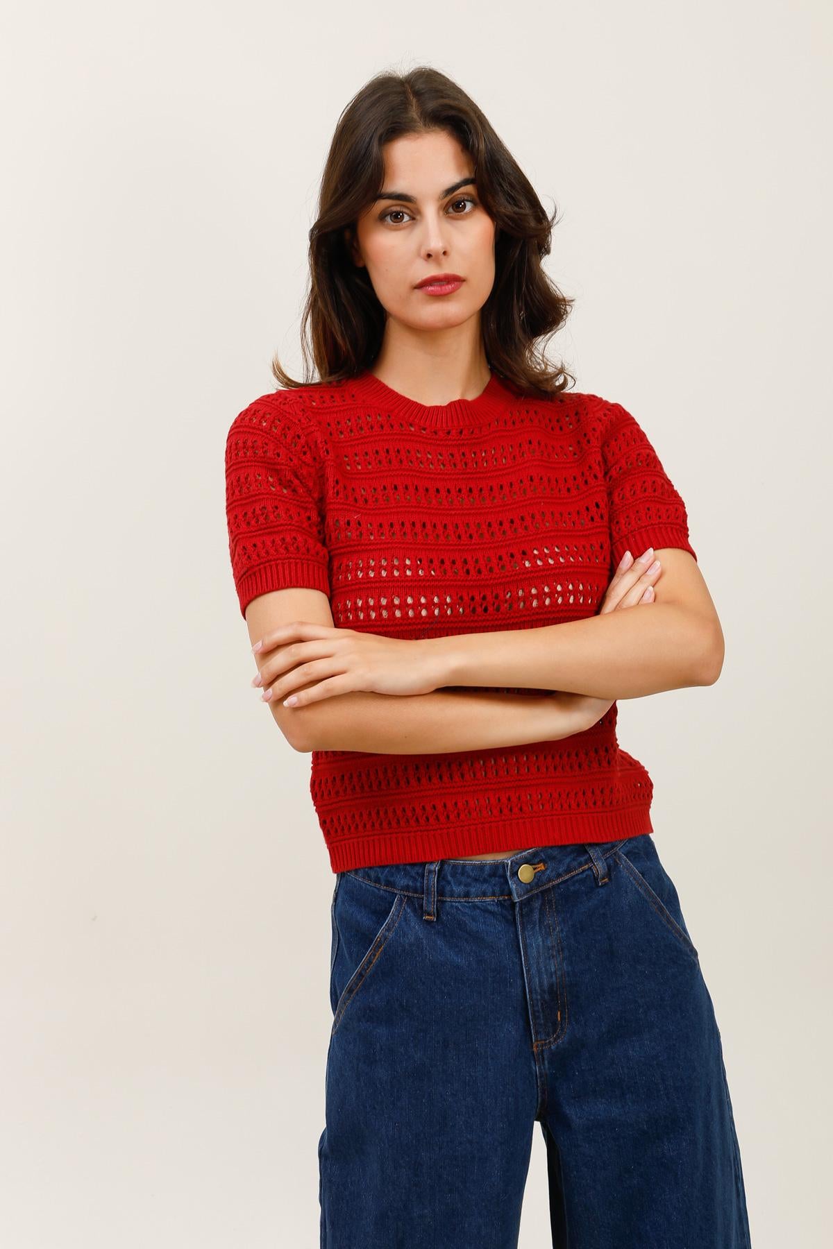 A1359 Pull en maille