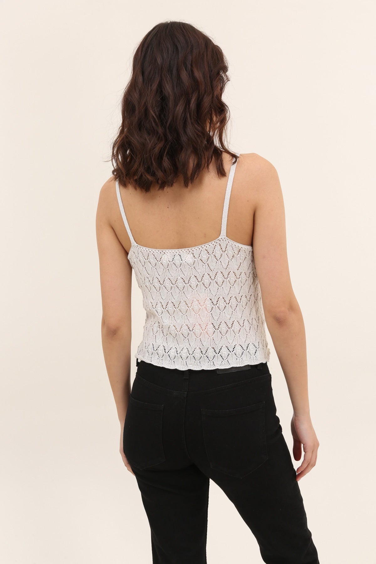 A1367 Débardeur en maille