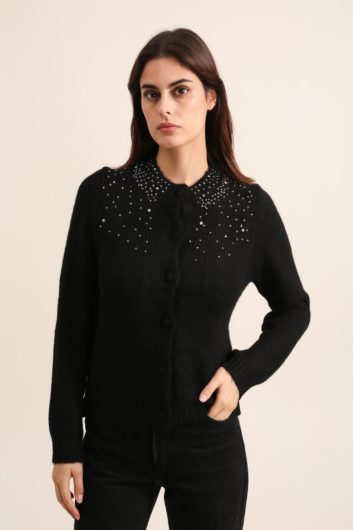 A1375 Gilet en maille