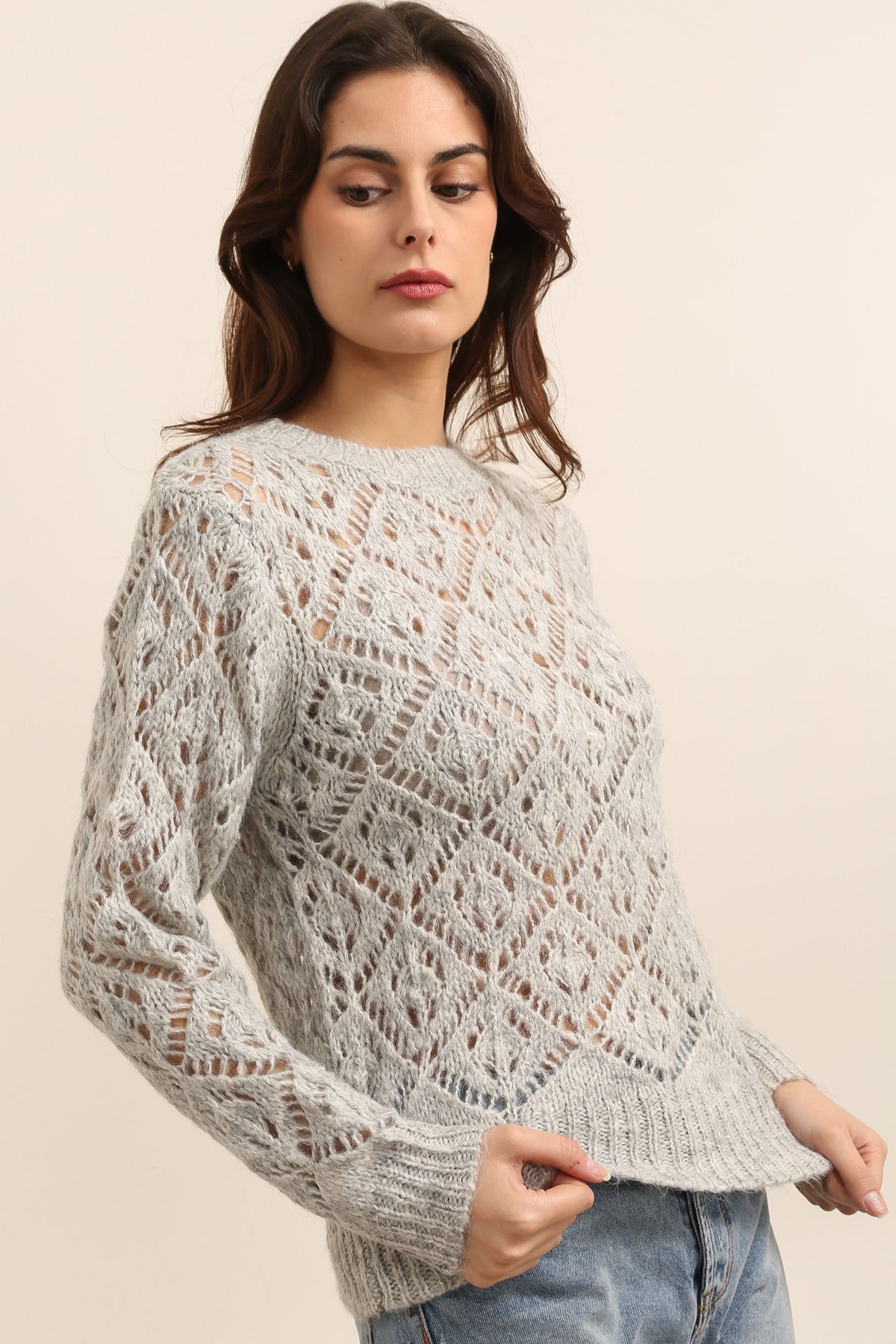 A1378 Pull en maille