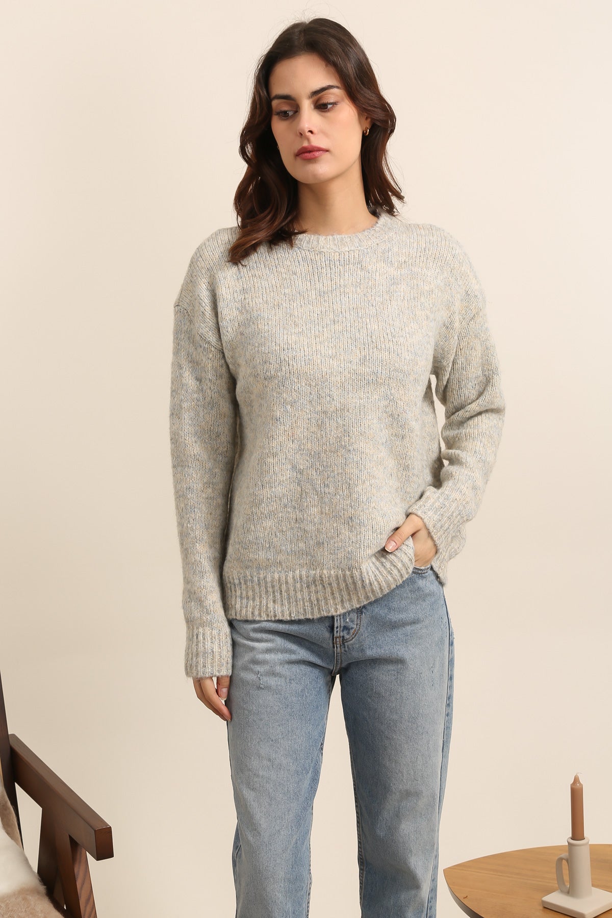 A1379 Pull en maille