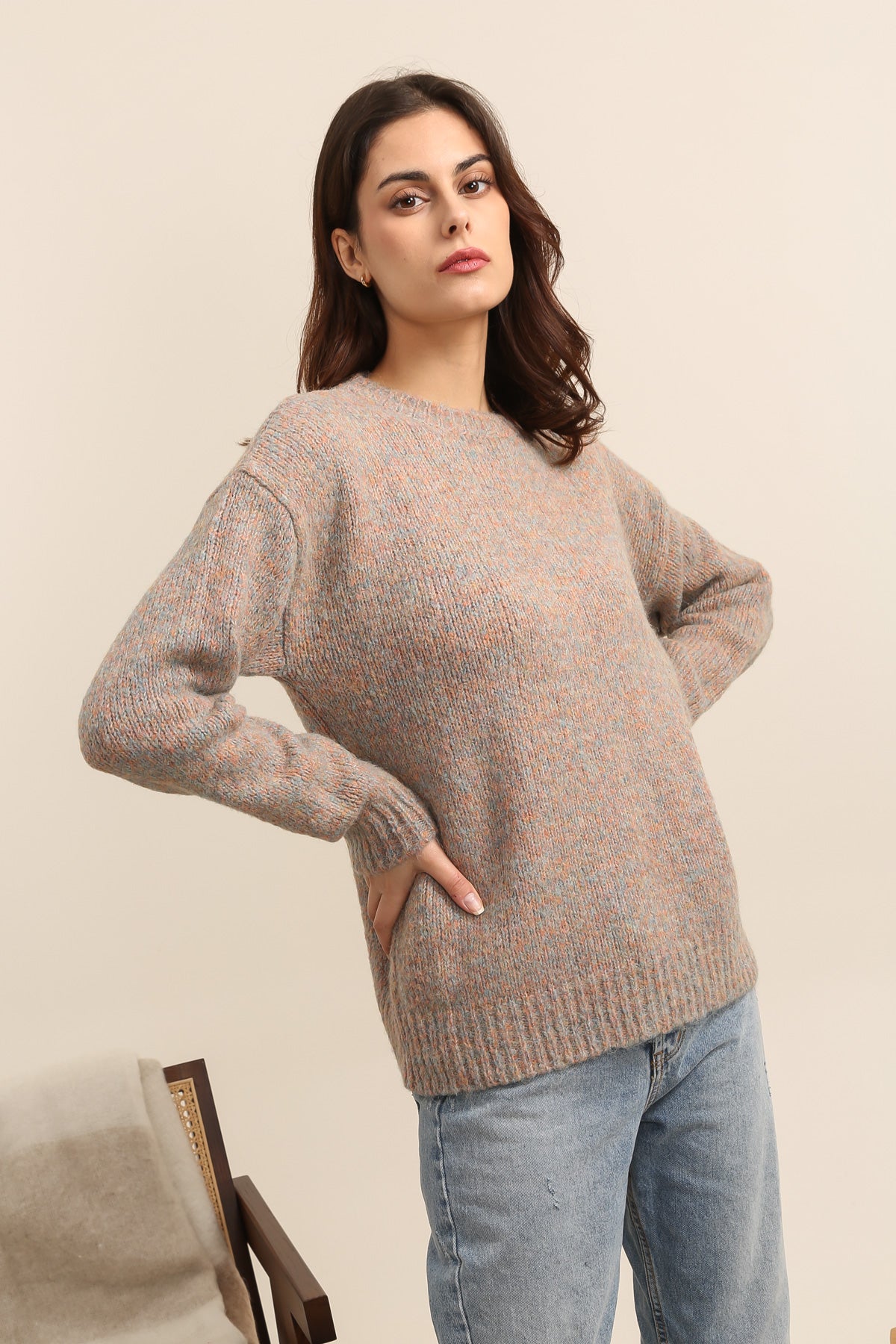 A1379 Pull en maille