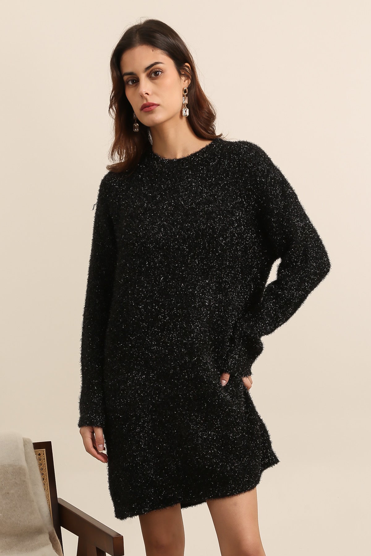 A1382 Robe en maille