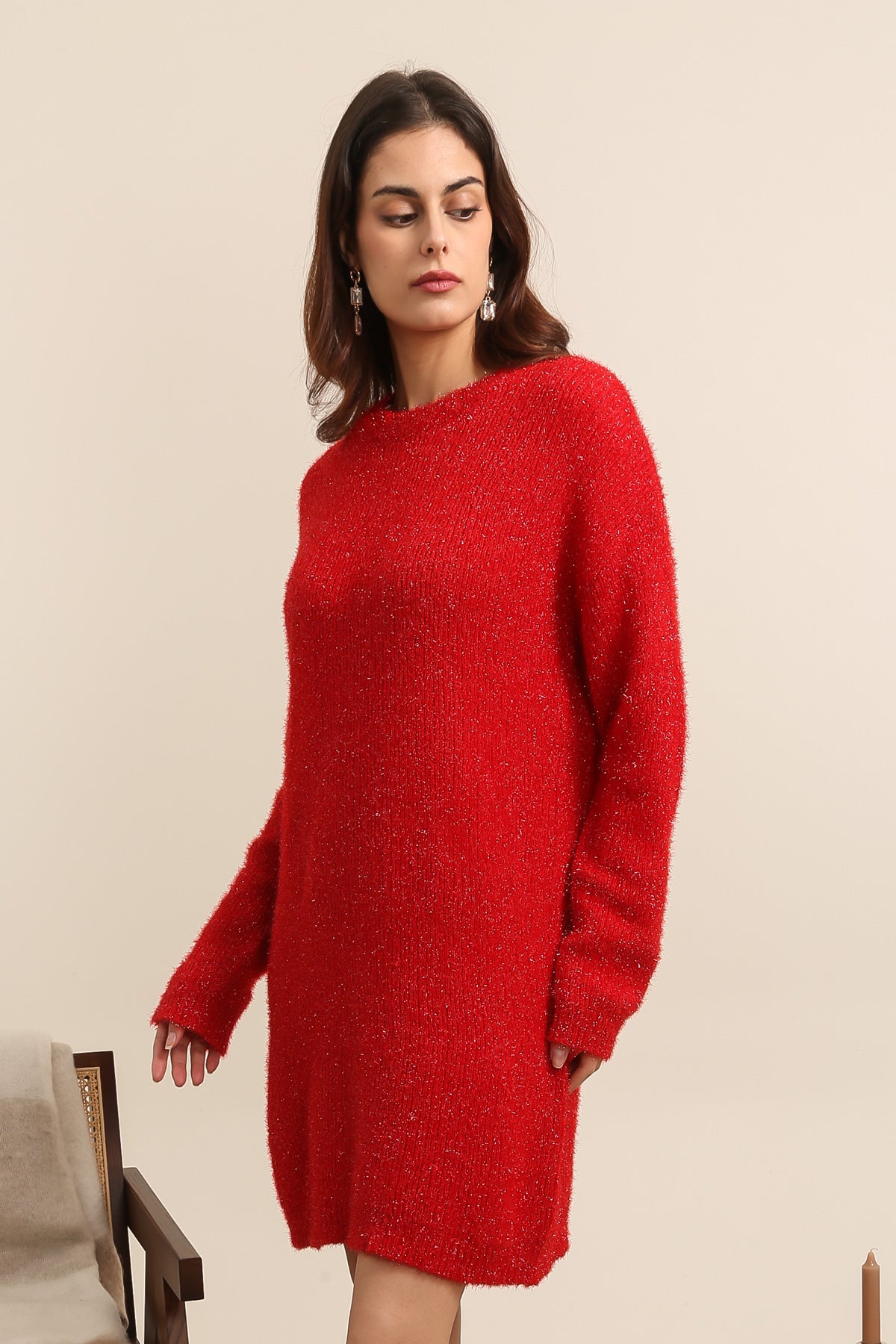 A1382 Robe en maille