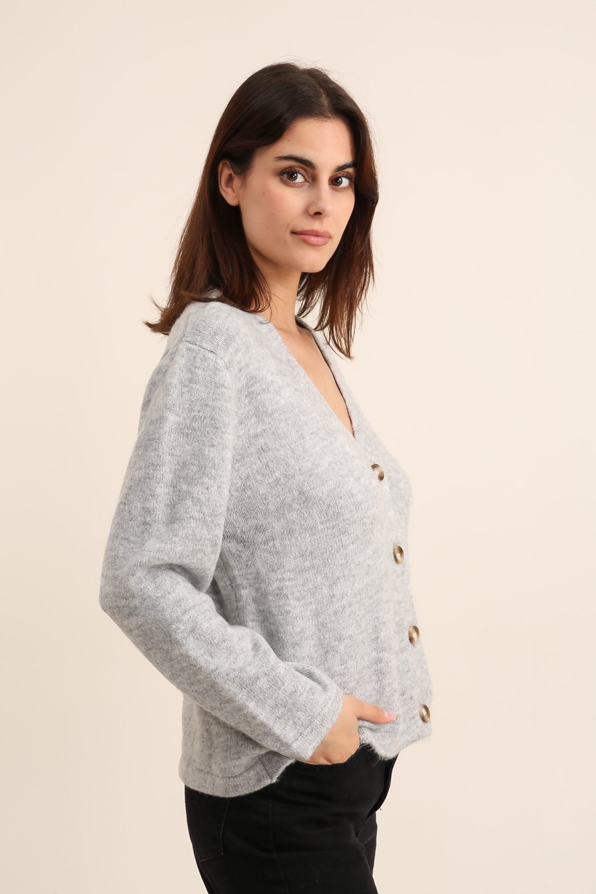 A1387 Gilet en maille