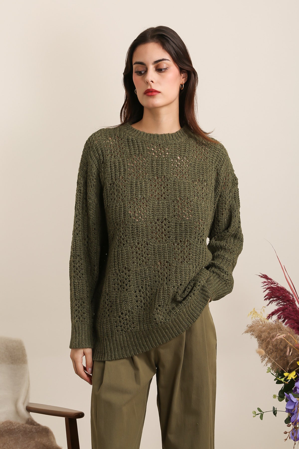 A1388 Pull en maille