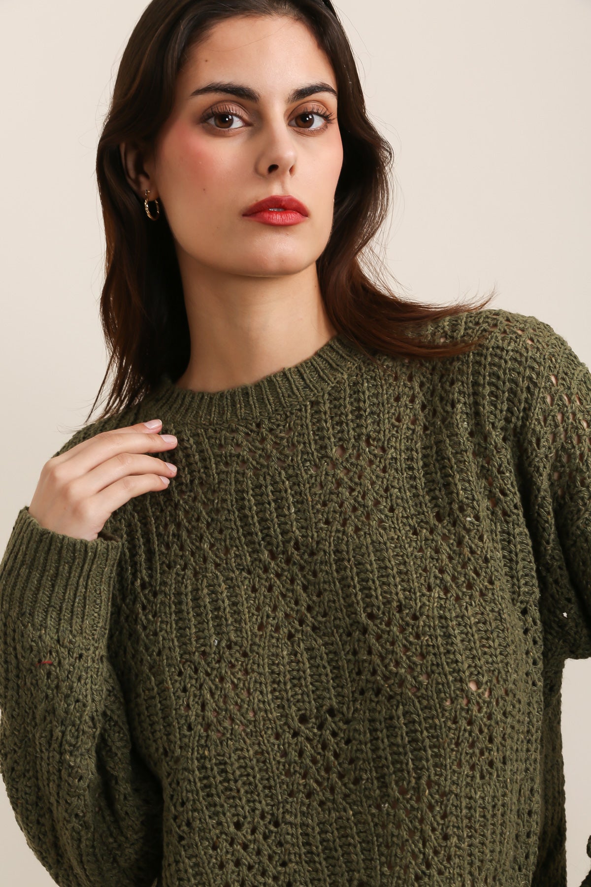 A1388 Pull en maille