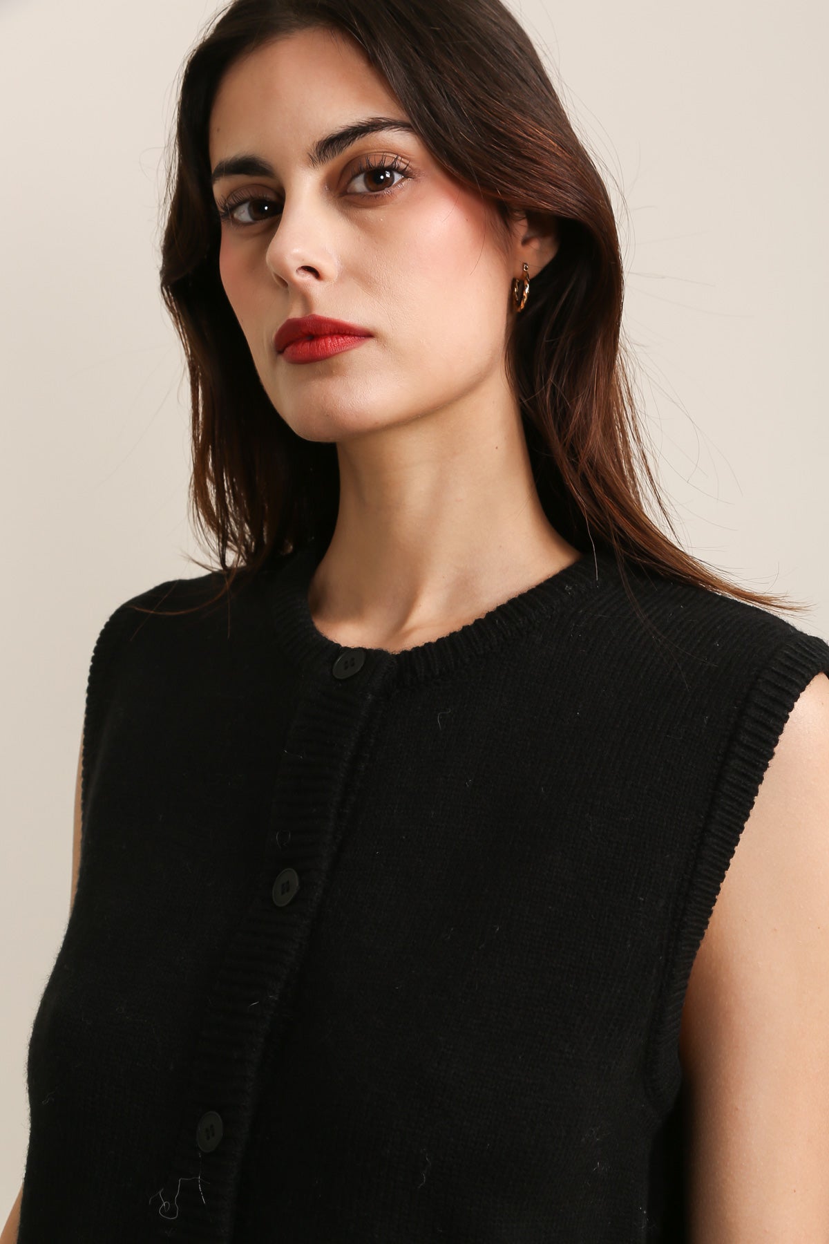 A1392 Gilet en maille