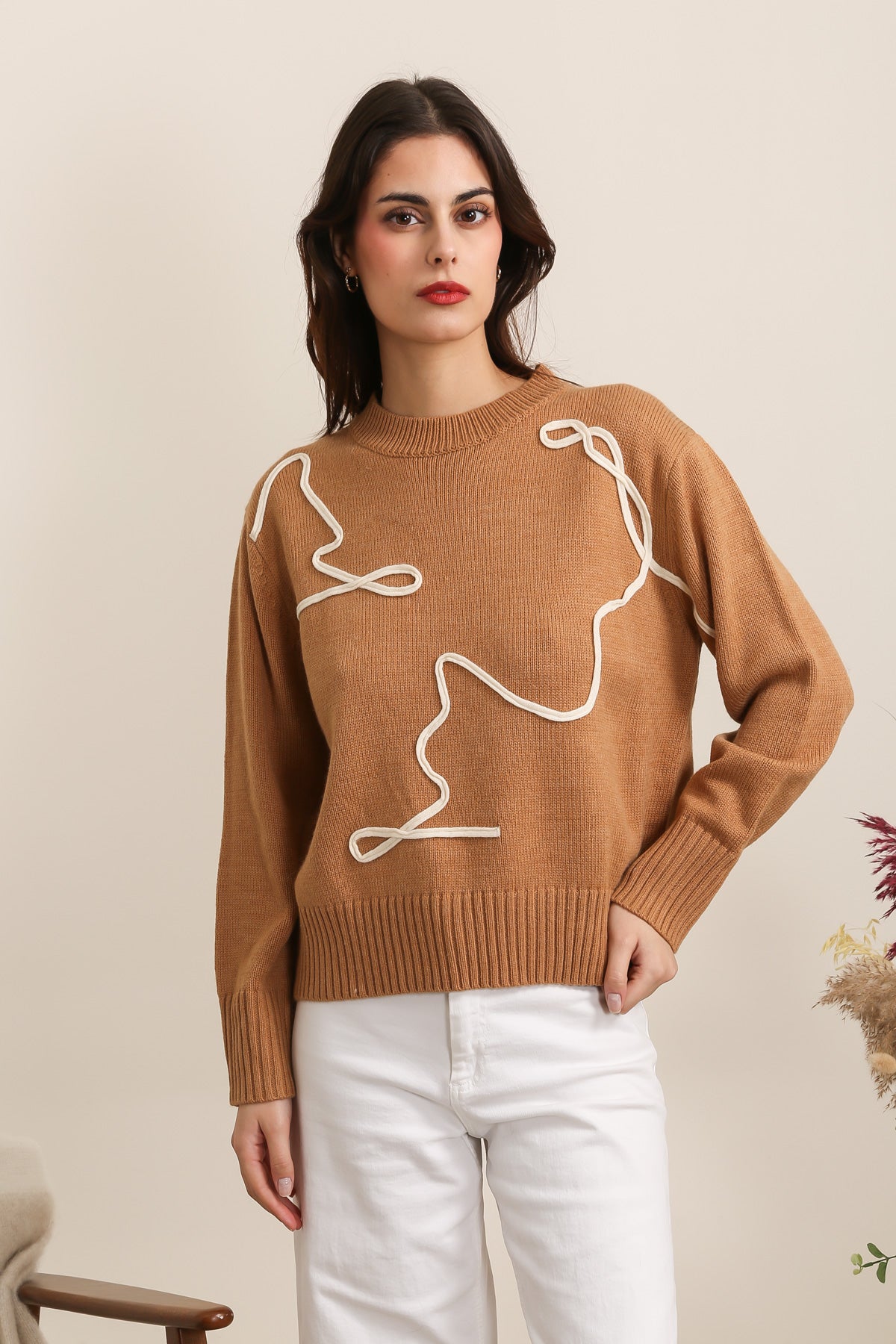 A1393 Pull en maille