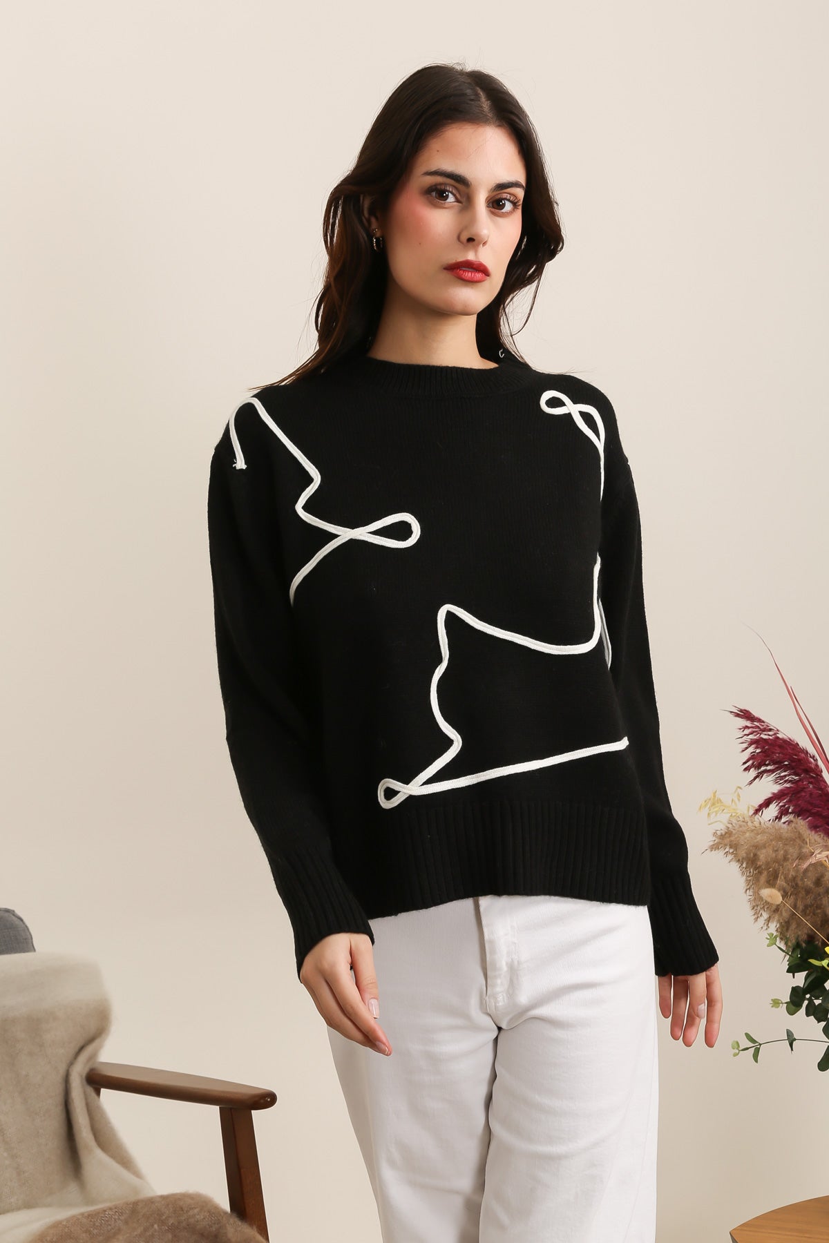 A1393 Pull en maille