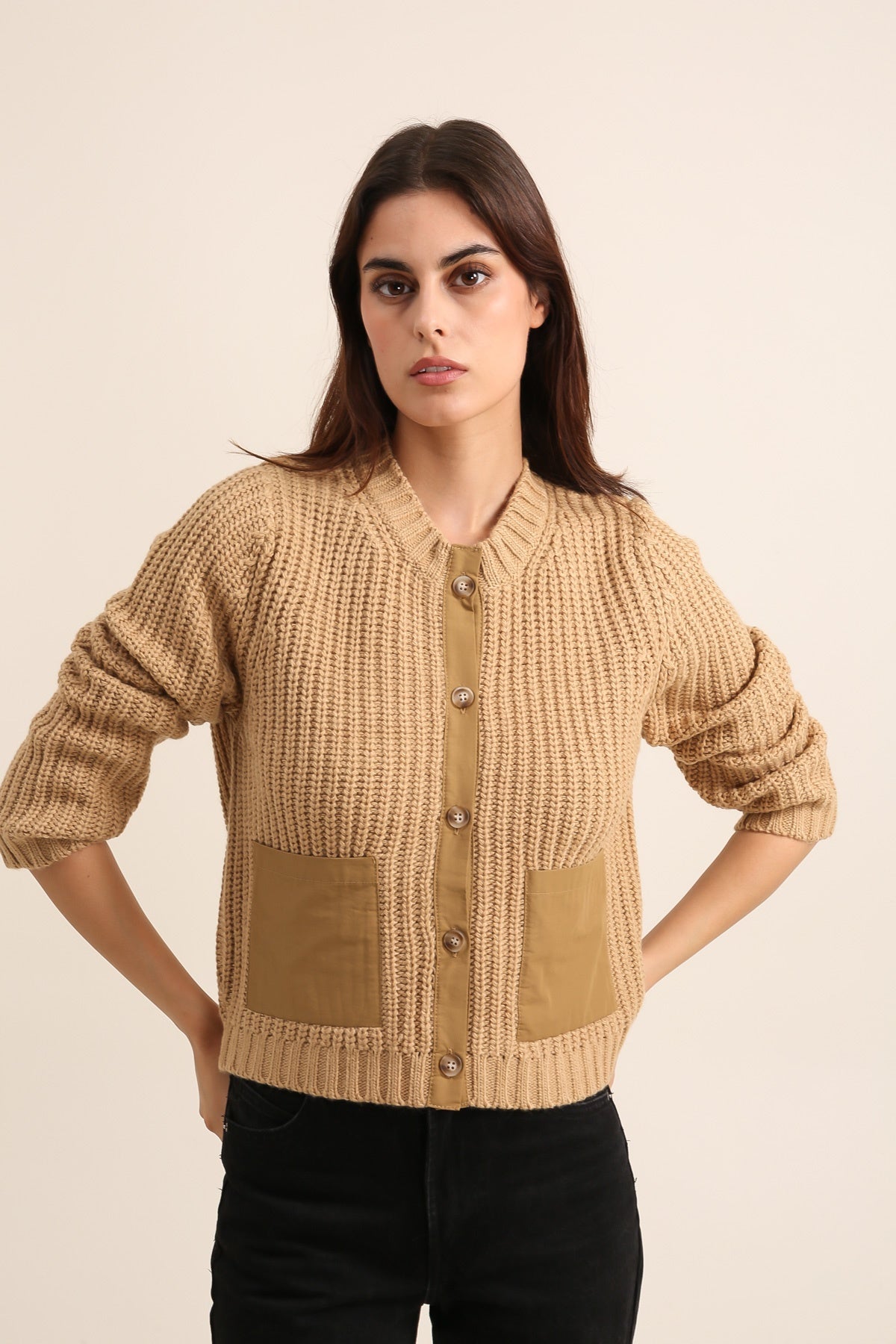 A1396 Gilet en maille