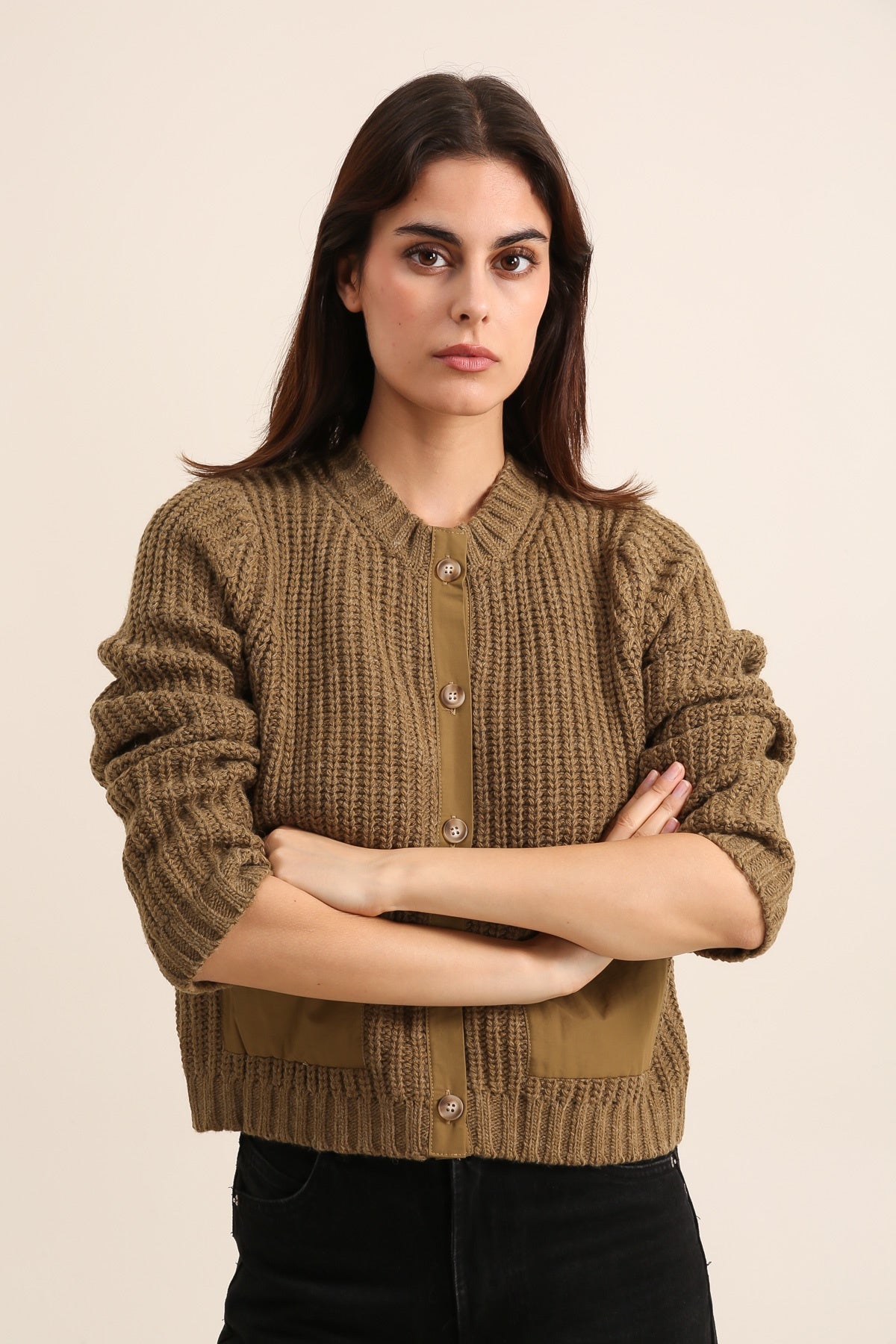 A1396 Gilet en maille