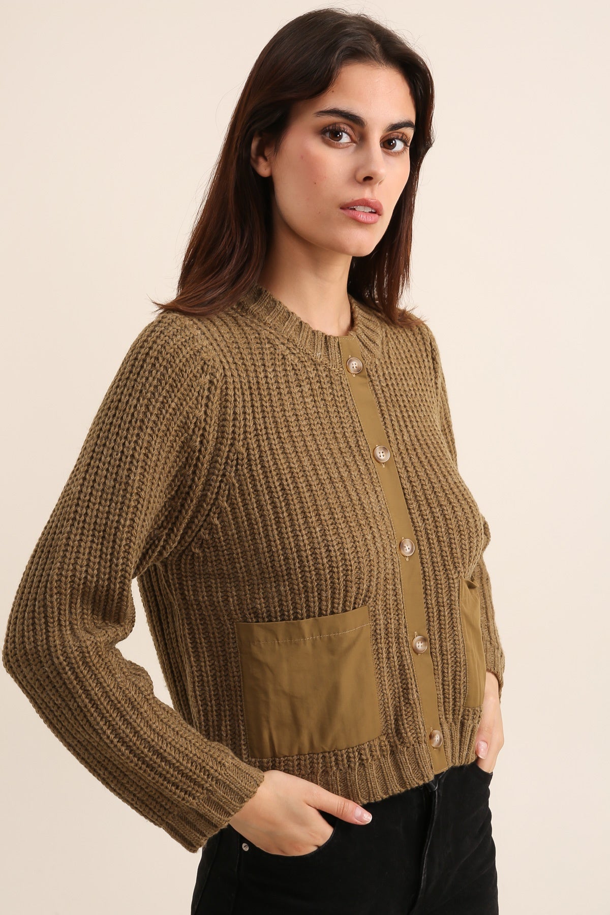 A1396 Gilet en maille