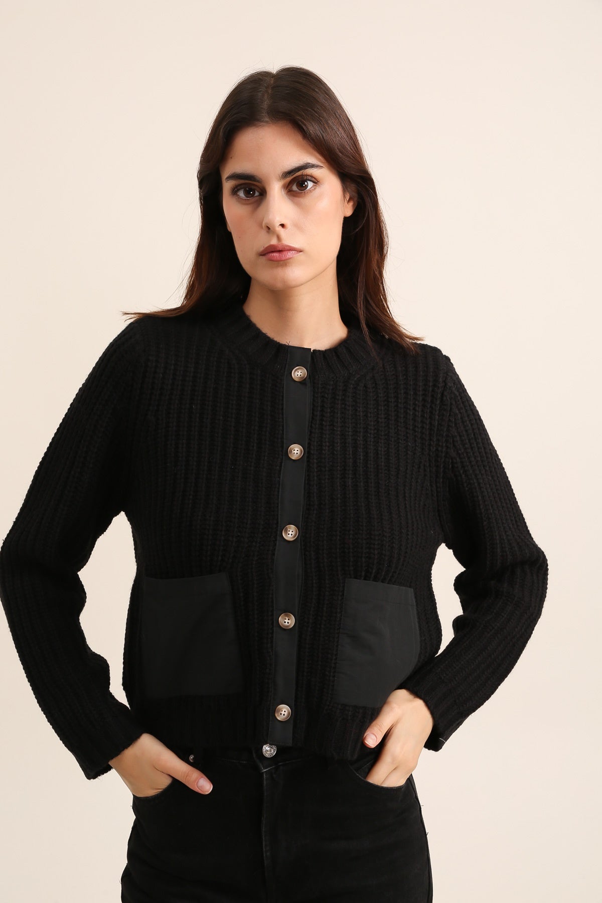 A1396 Gilet en maille