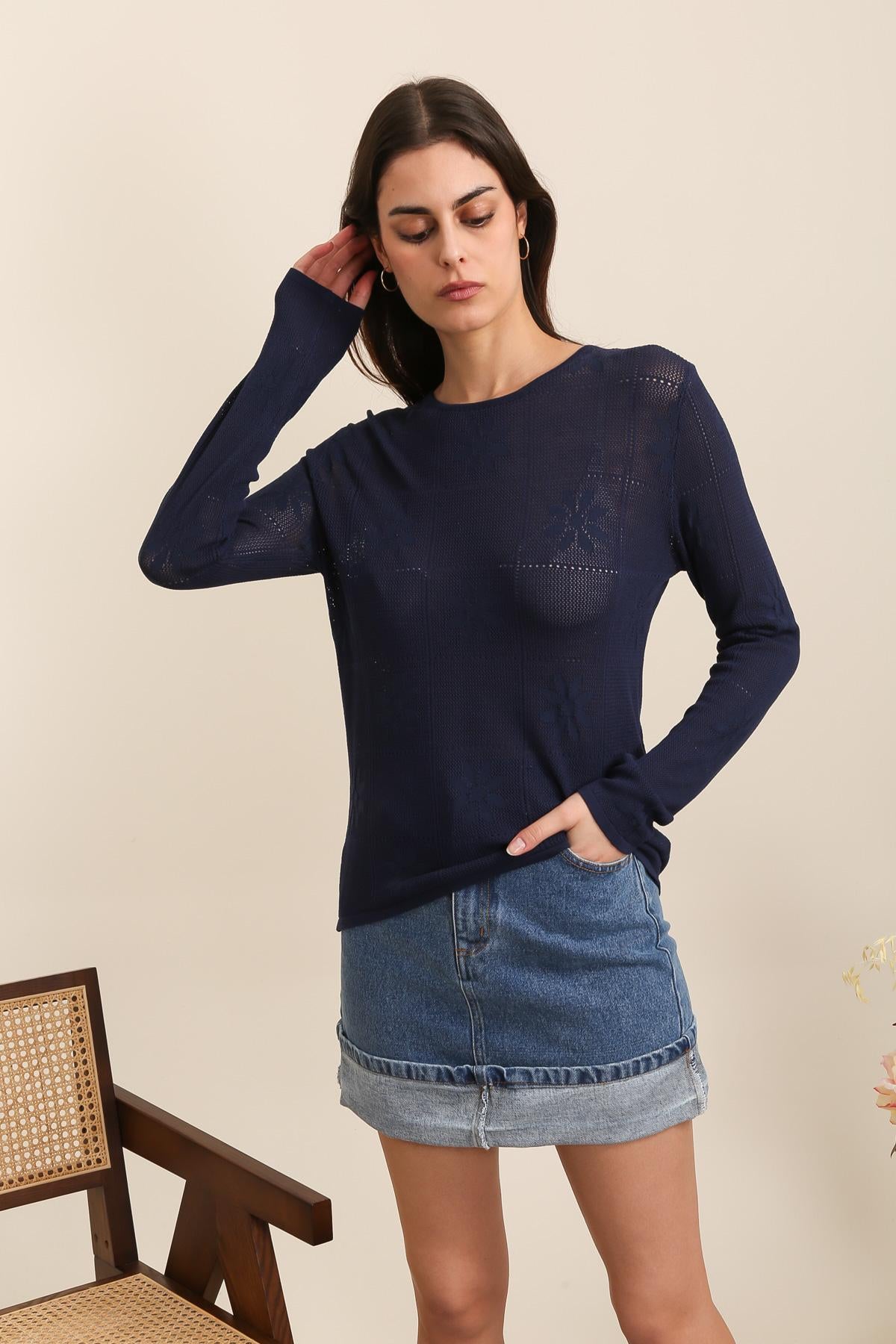 A1506 Pull en maille