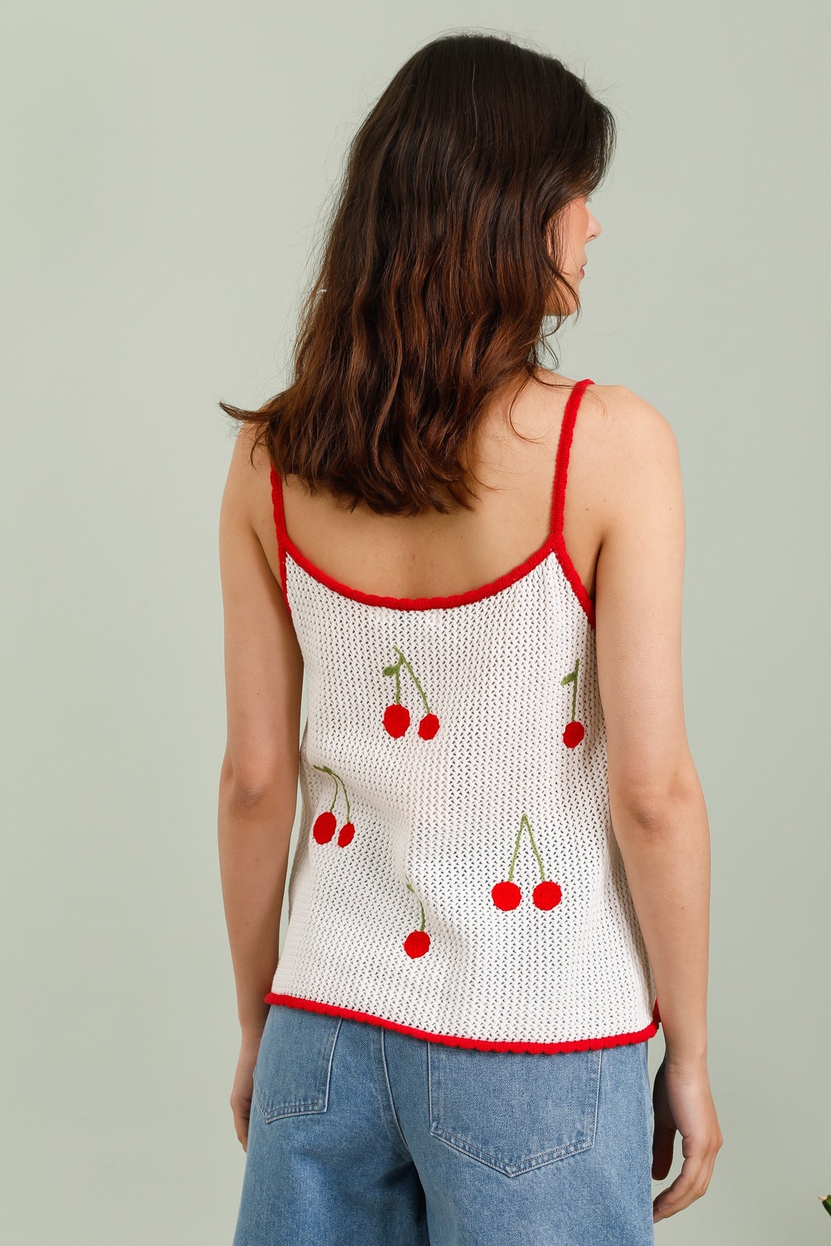 A1531 Débardeur cerise