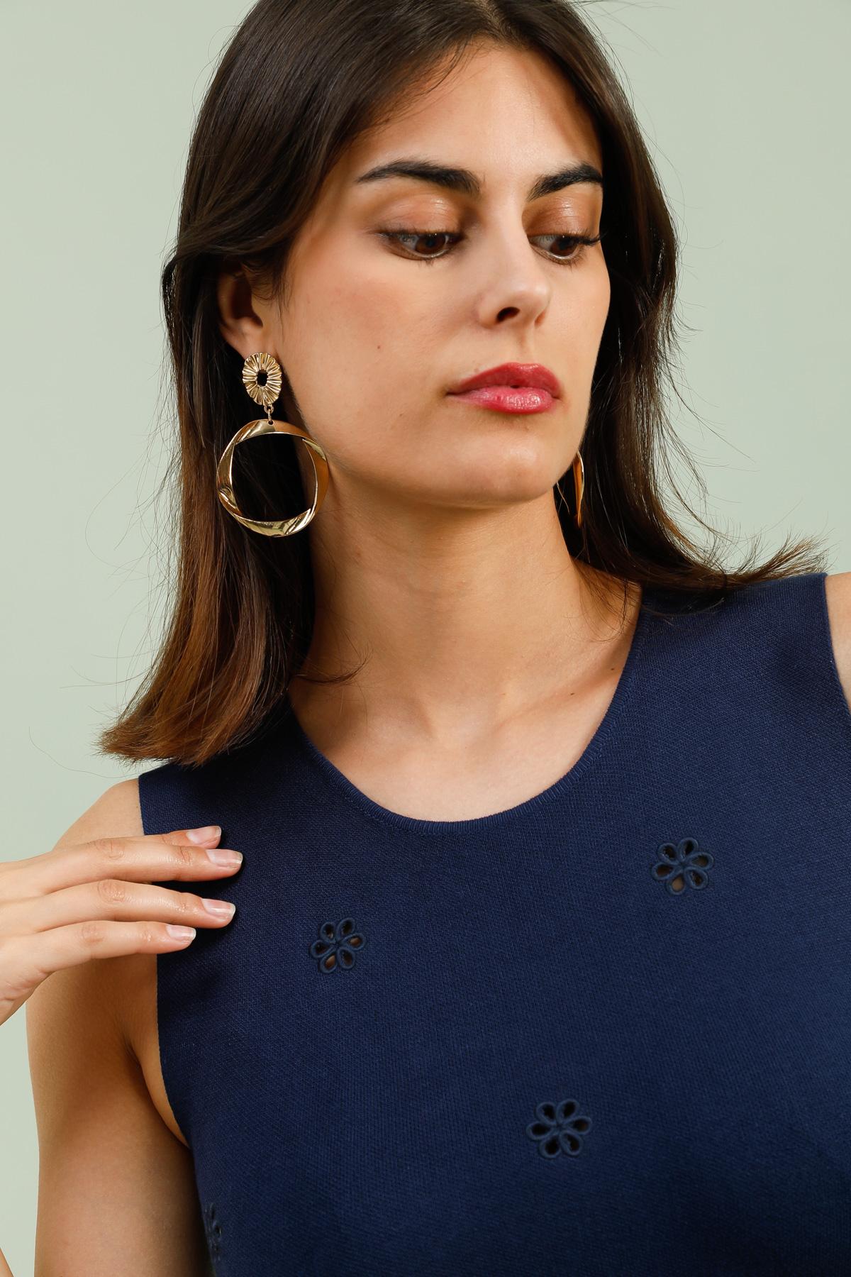 A1535 Débardeur en maille